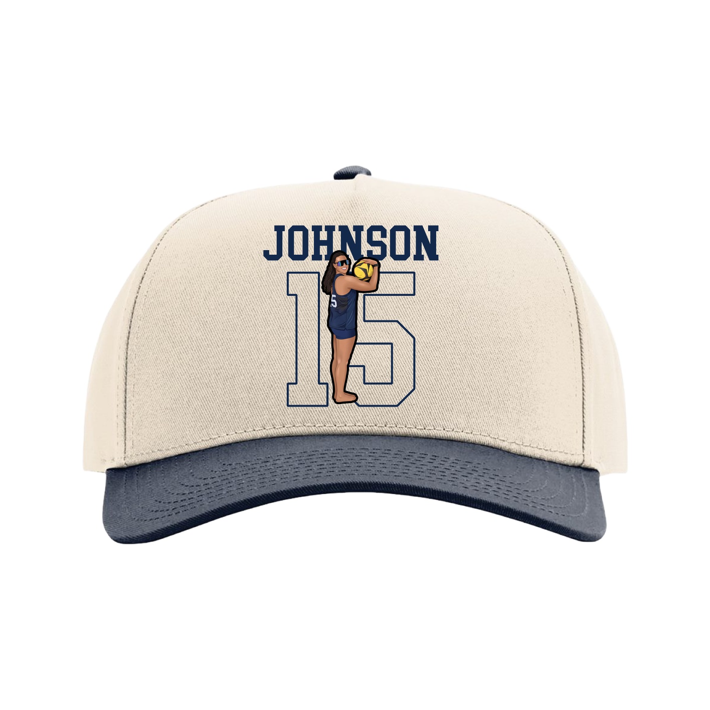 Full Fabric Five-Panel Champ Cap
