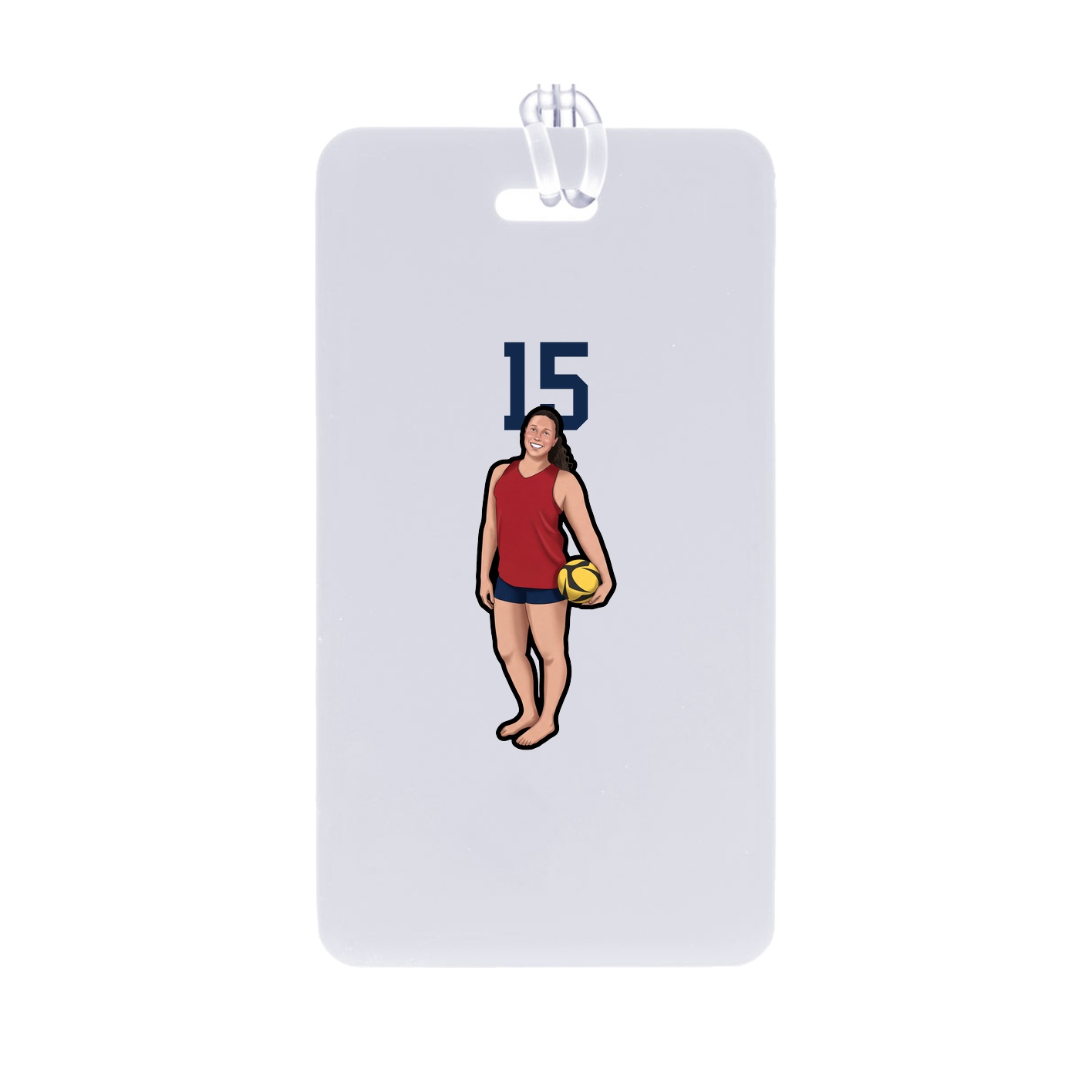 Bag Tag — Number Top in Classic