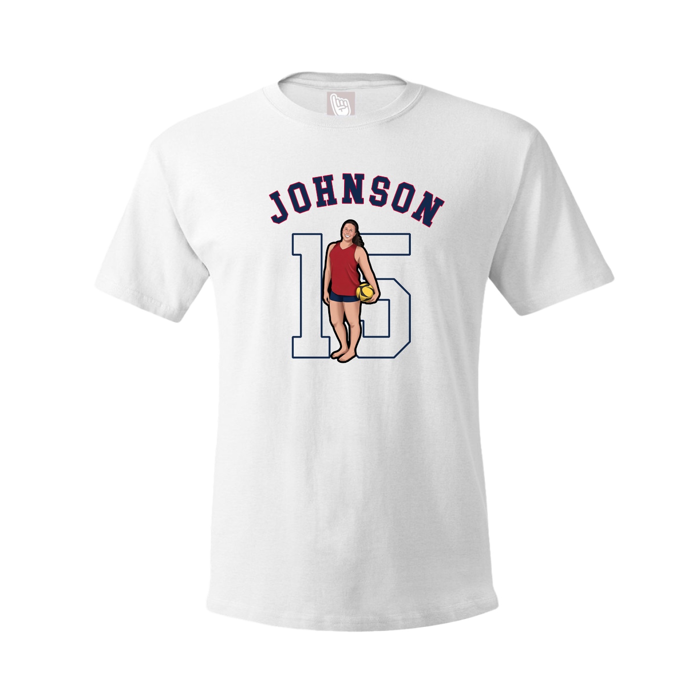 Tee — Shirsey Arch in White