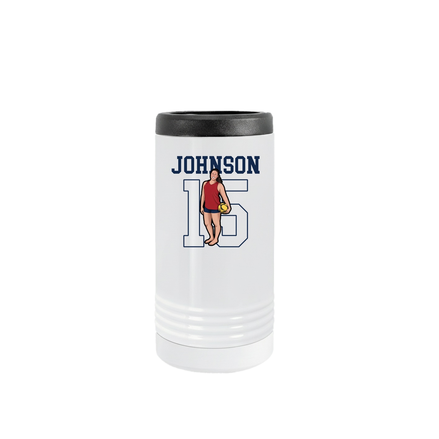 Slim Beverage Holder — Shirsey in White