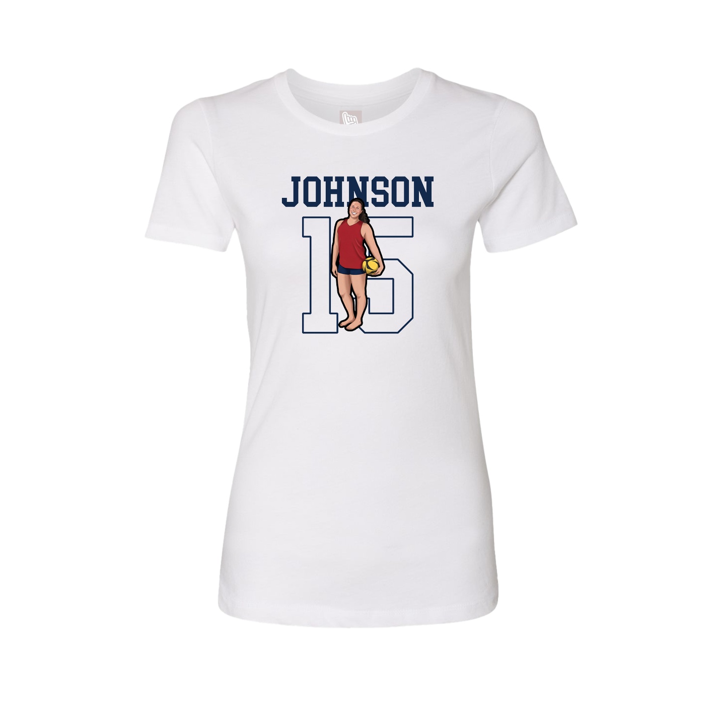 Fitted Women's Tee — Shirsey in White