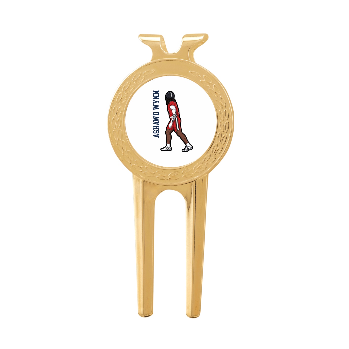 Divot Tool with Ball Marker — Name Vertical in Classic