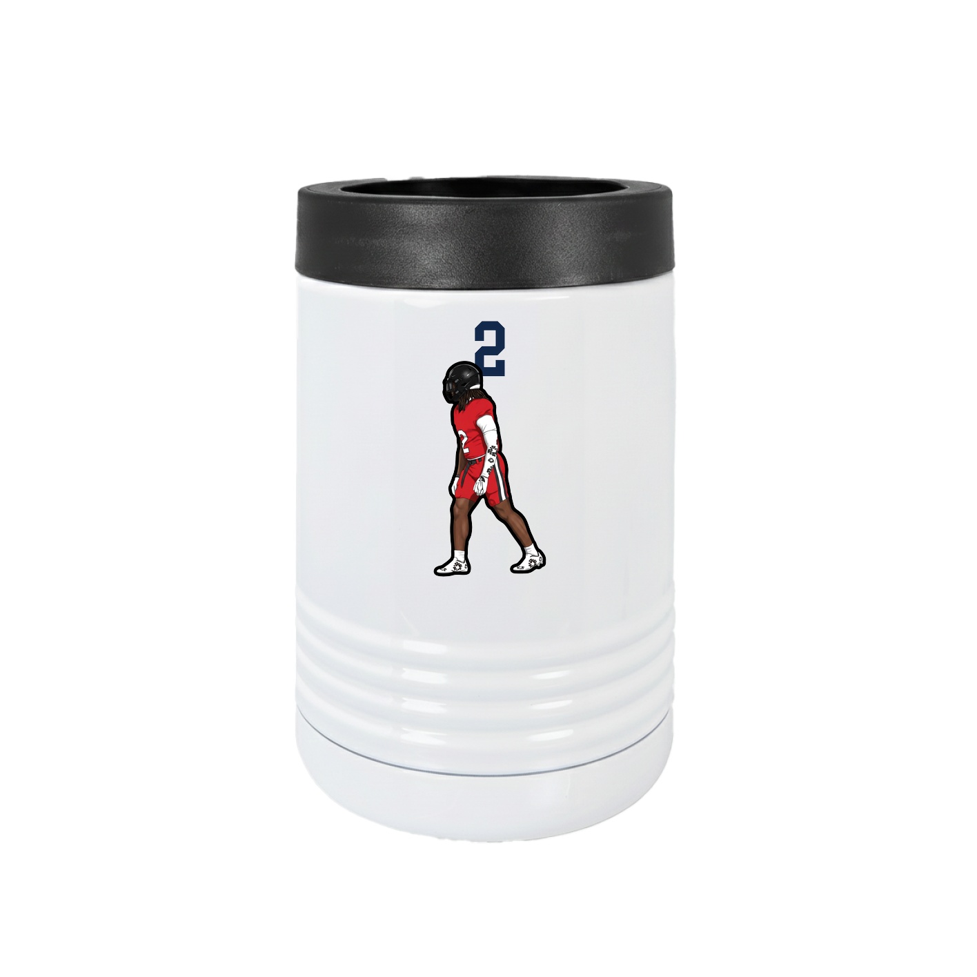 Beverage Holder — Number Top in White