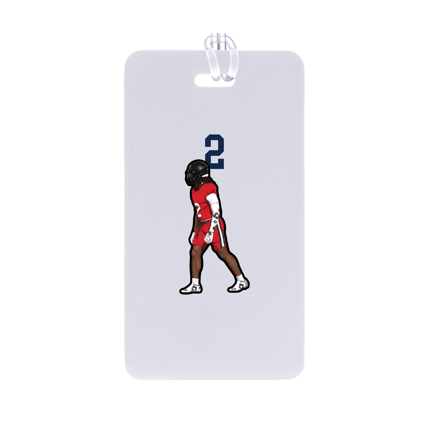 Bag Tag — Number Top in Classic