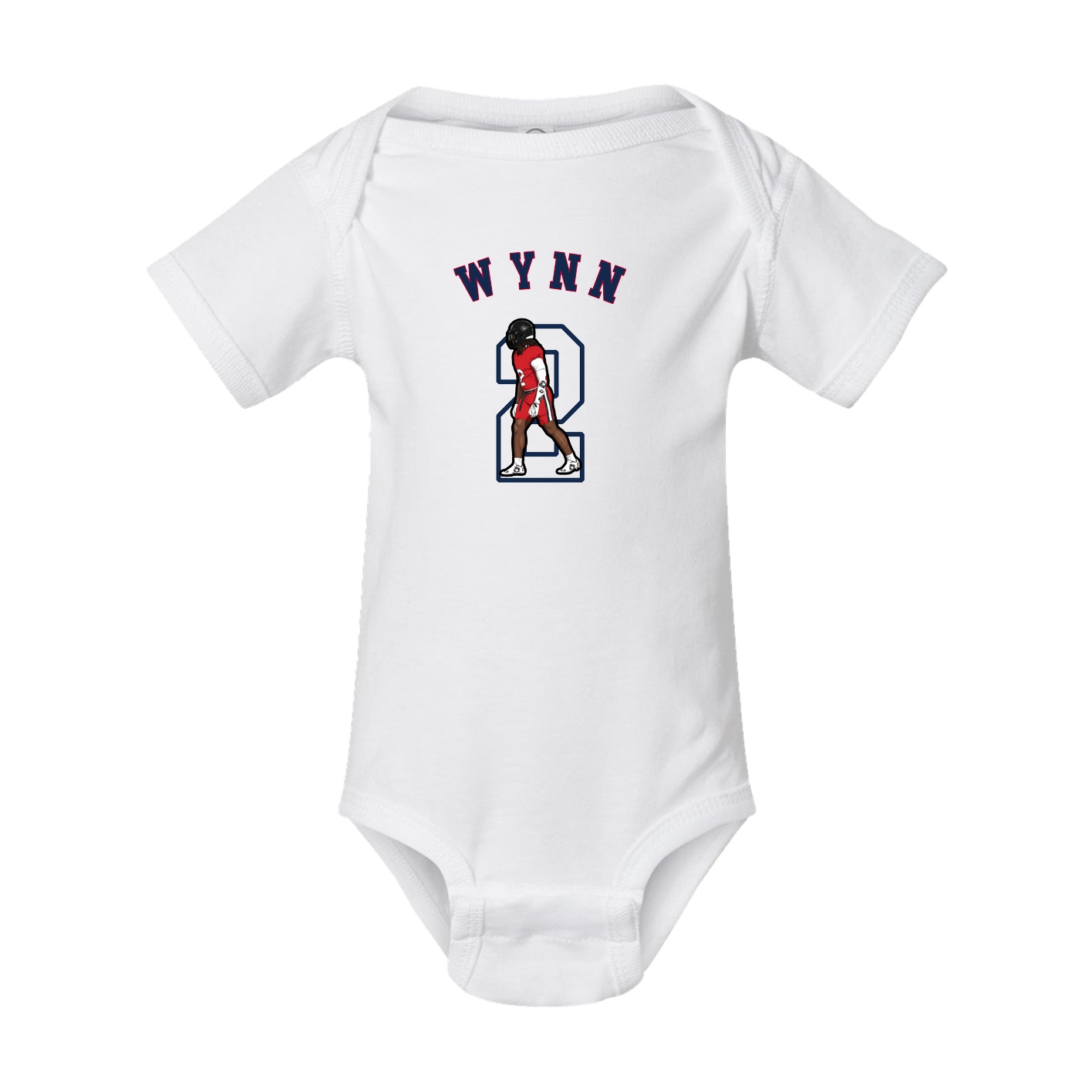Baby Onesie — Shirsey Arch in White