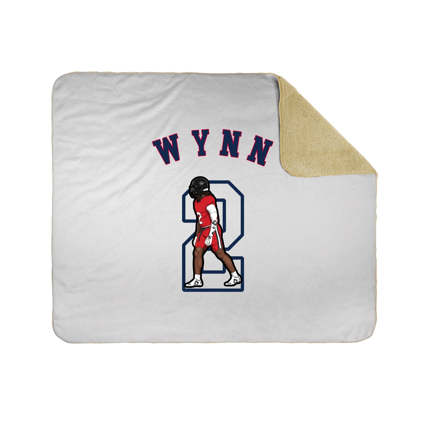 Throw Blanket — Shirsey Arch in White