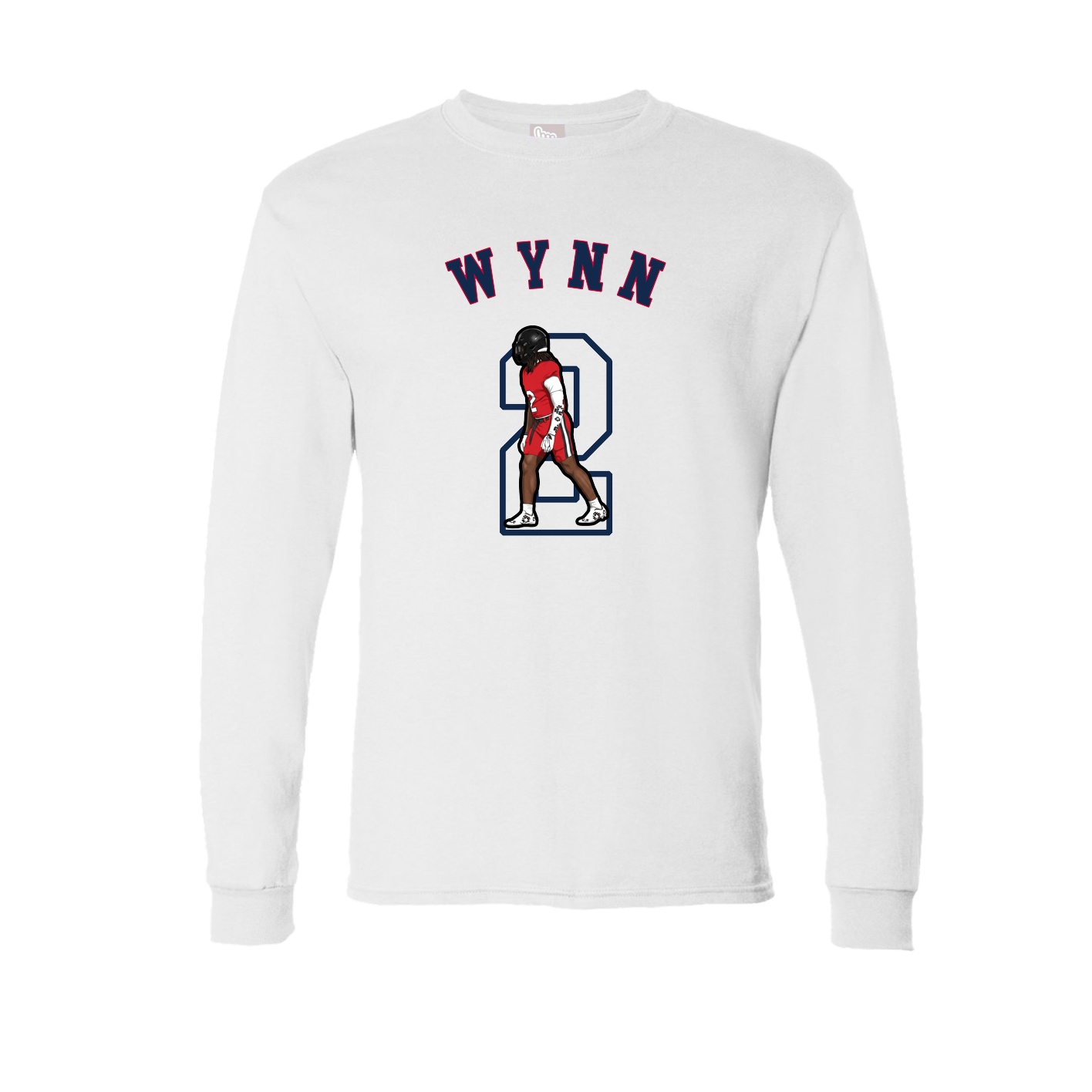 Long Sleeve Tee — Shirsey Arch in White