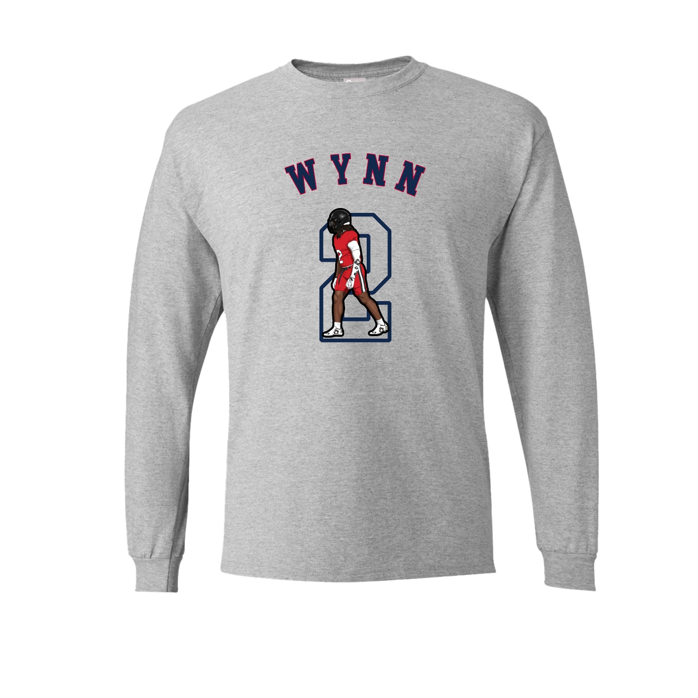 Long Sleeve Tee — Shirsey Arch in Grey