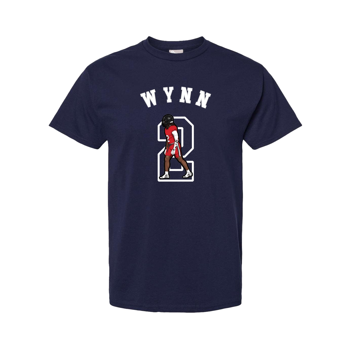 Youth Tee — Shirsey Arch in Navy