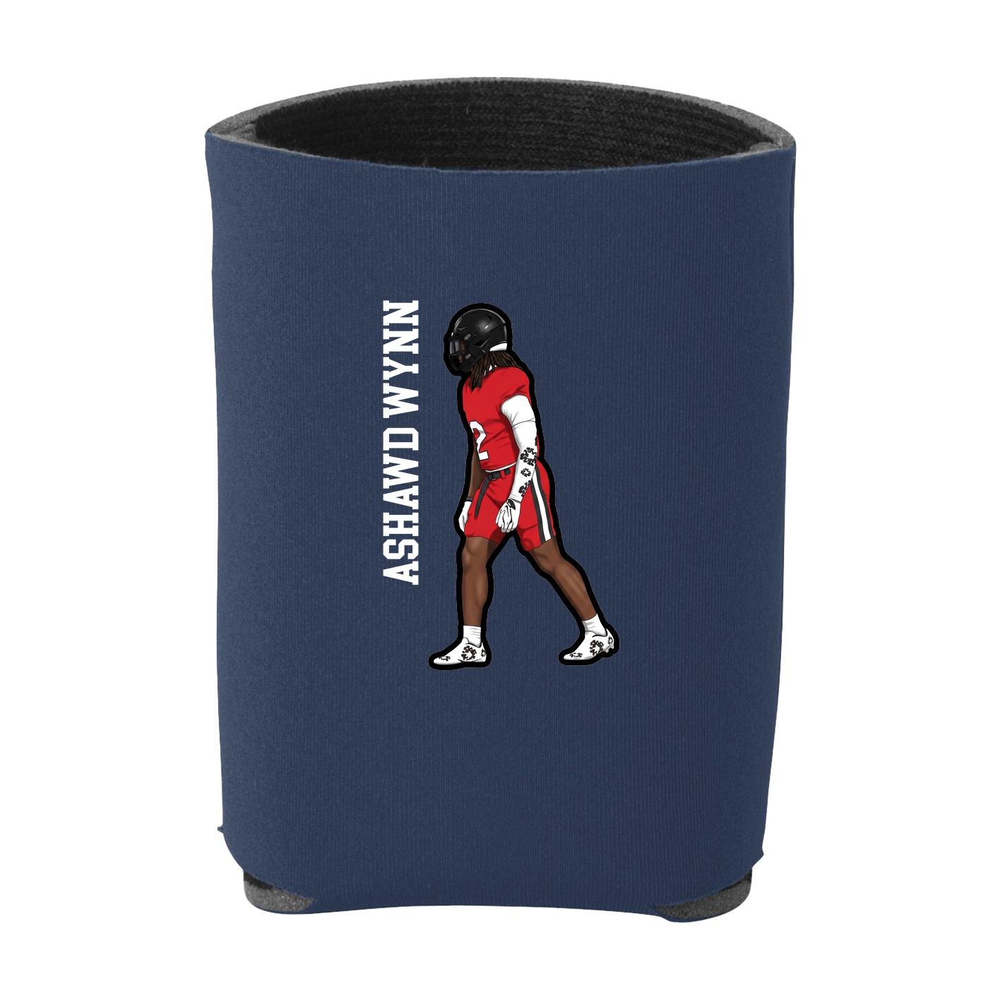 Can Holder — Name Vertical in Navy