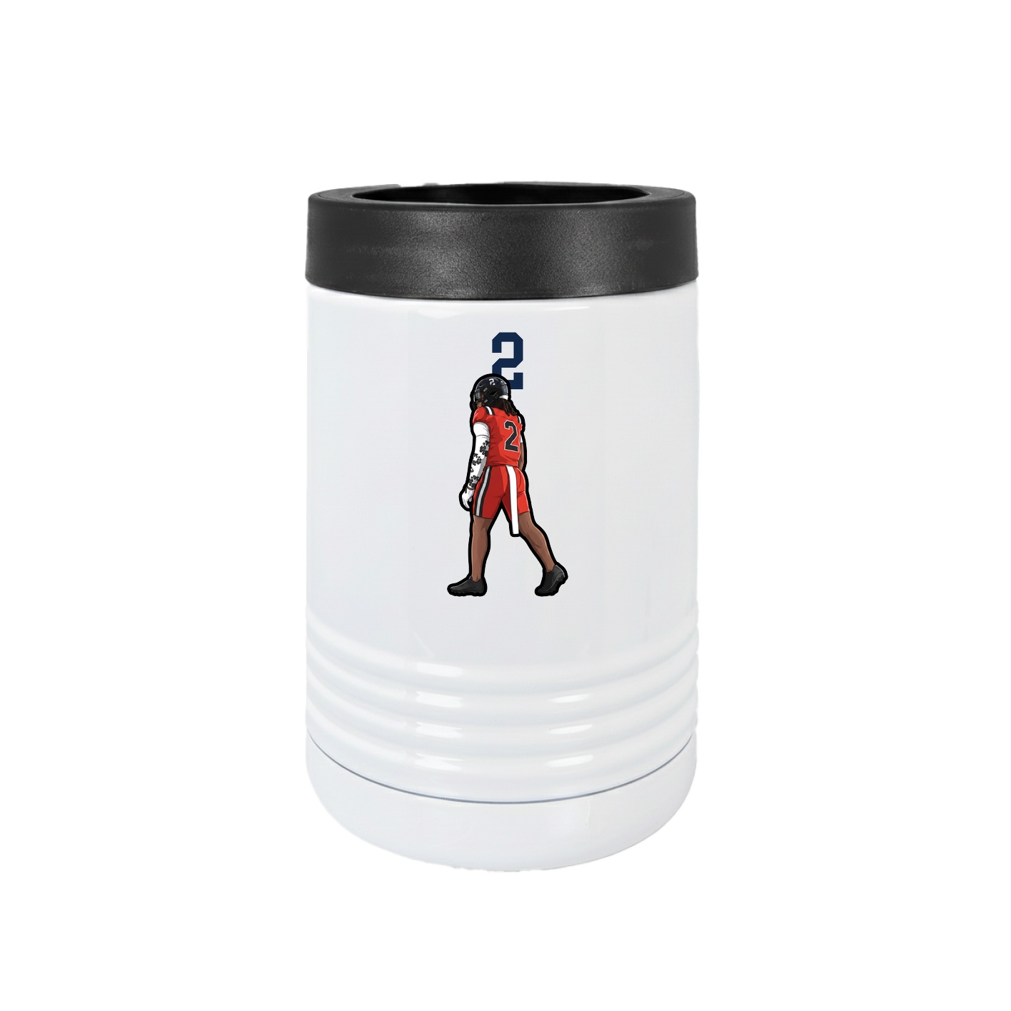Beverage Holder — Number Top in White