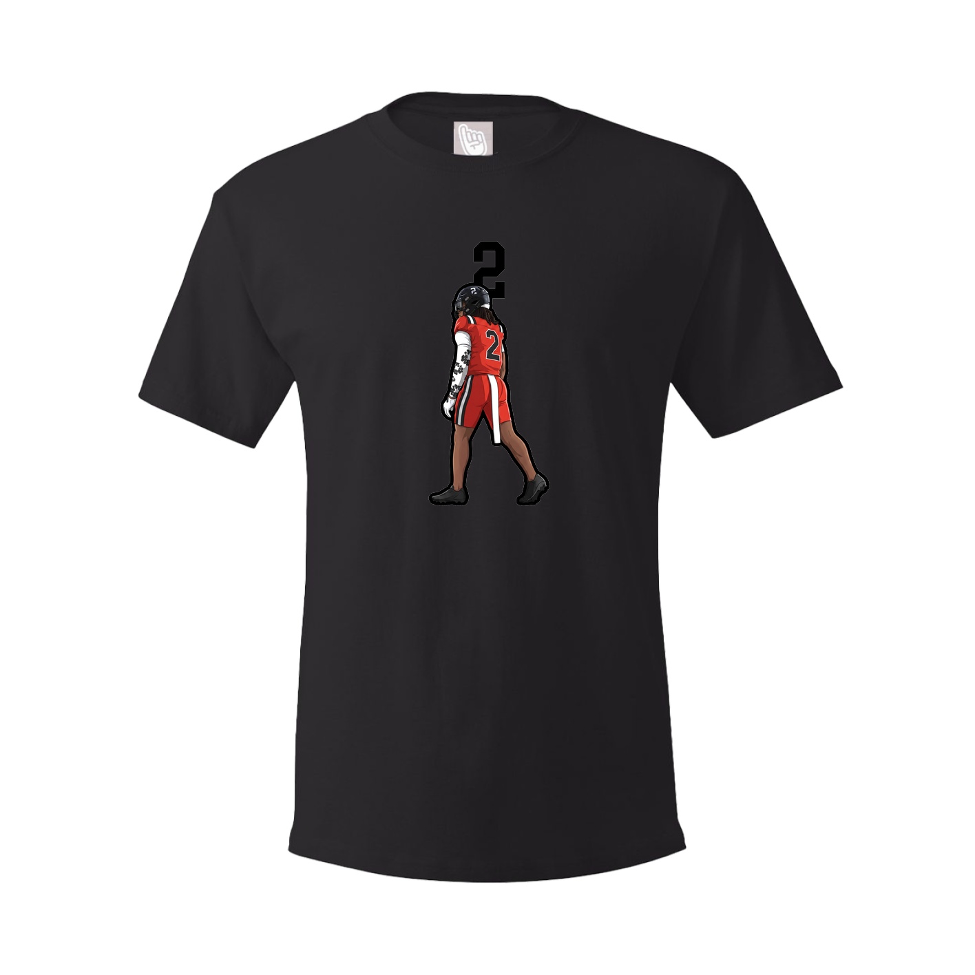 Tee — Number Top in Black