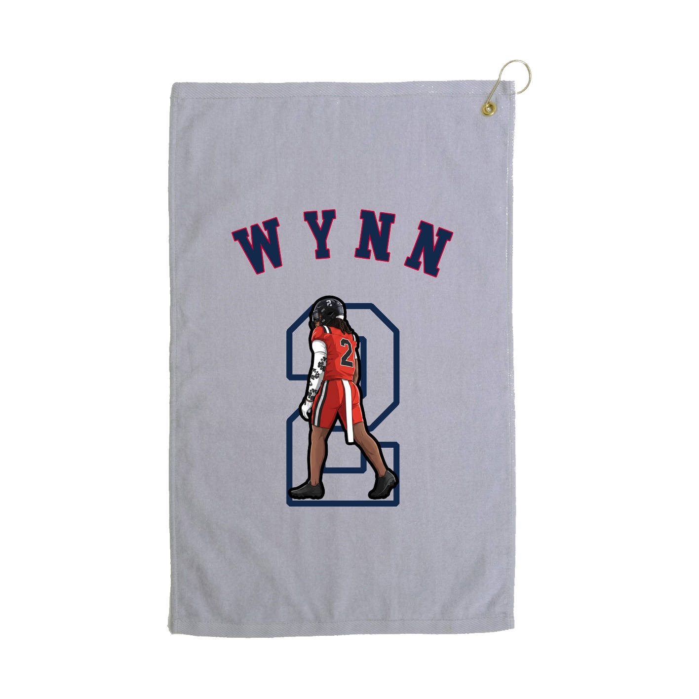 Golf Towel — Shirsey Arch in Grey