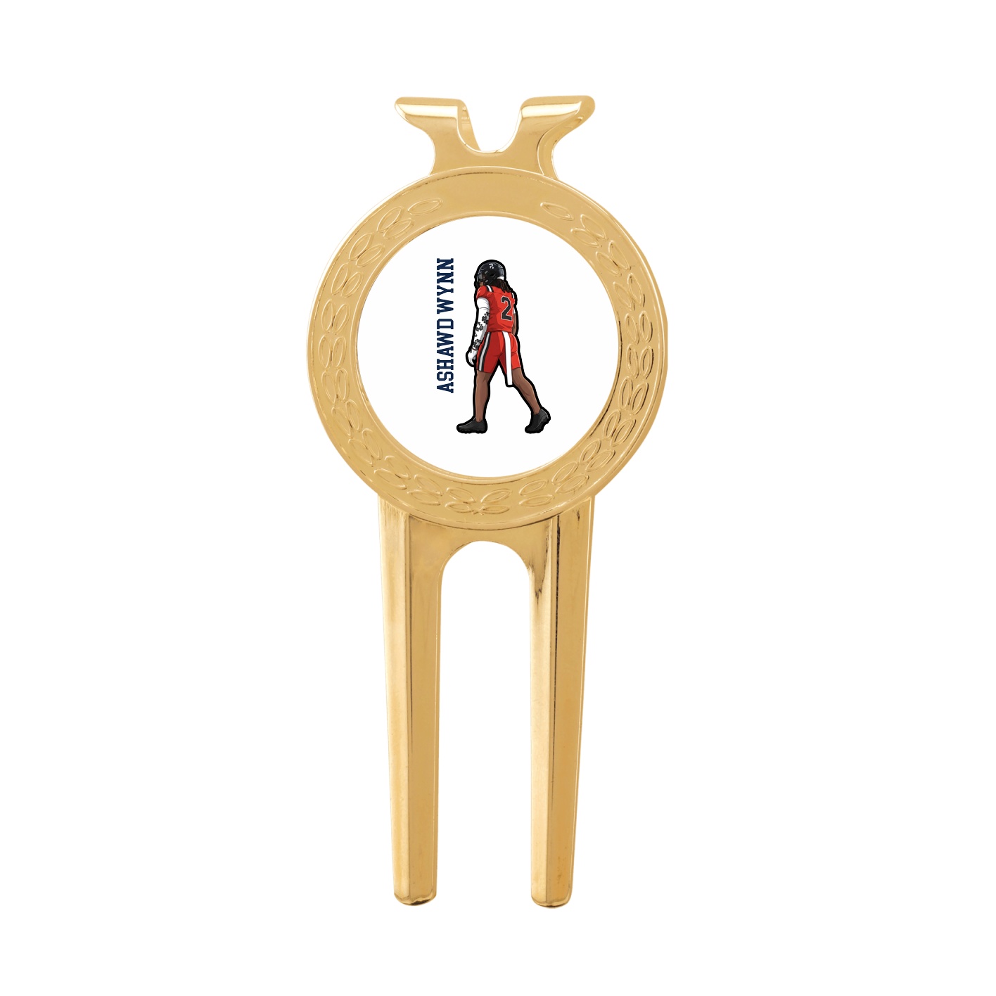 Divot Tool with Ball Marker — Name Vertical in Classic