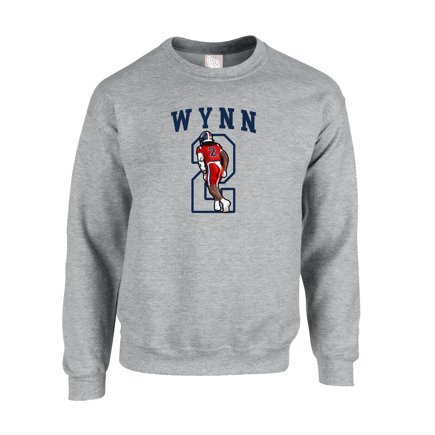 Fleece Crew — Shirsey in Grey