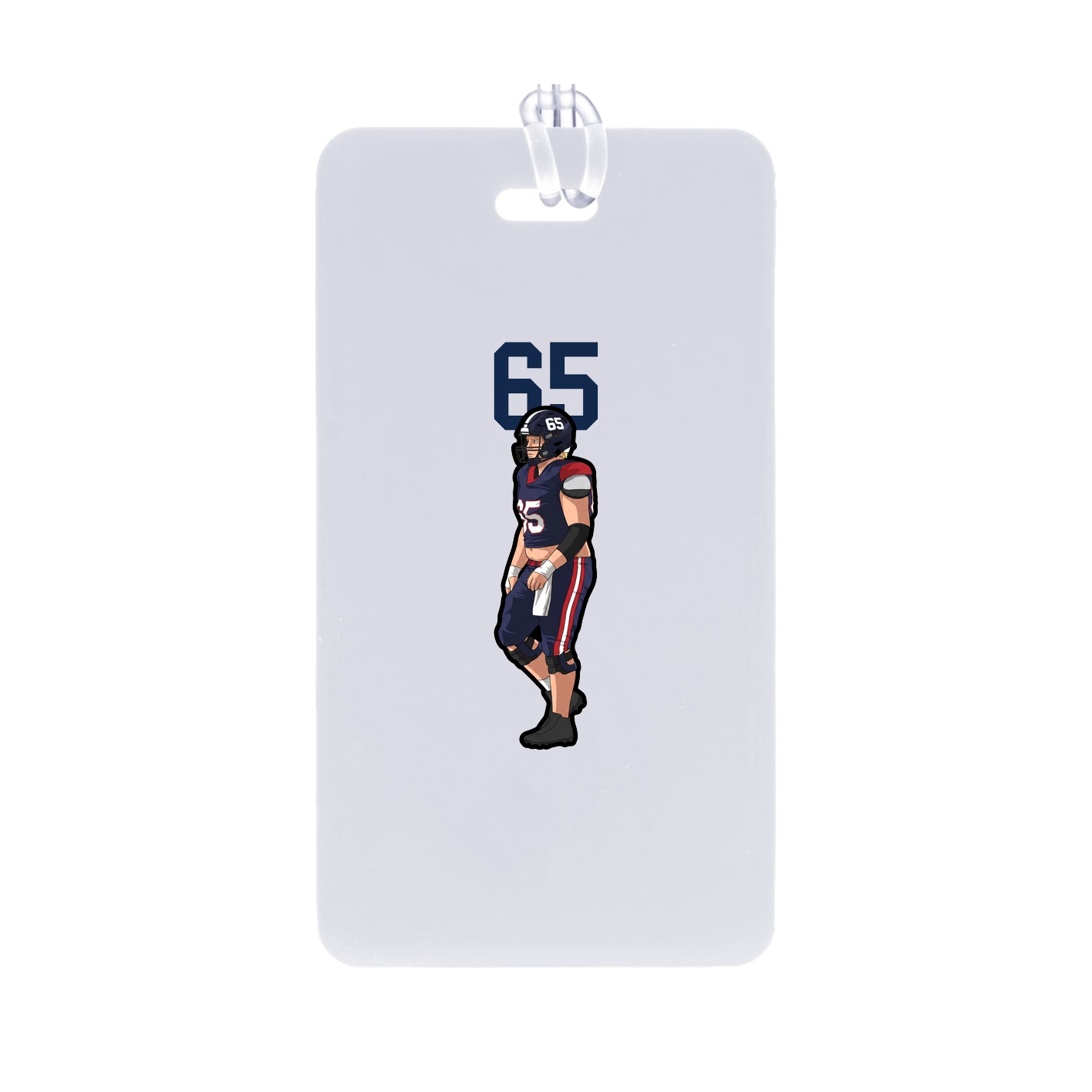 Bag Tag — Number Top in Classic