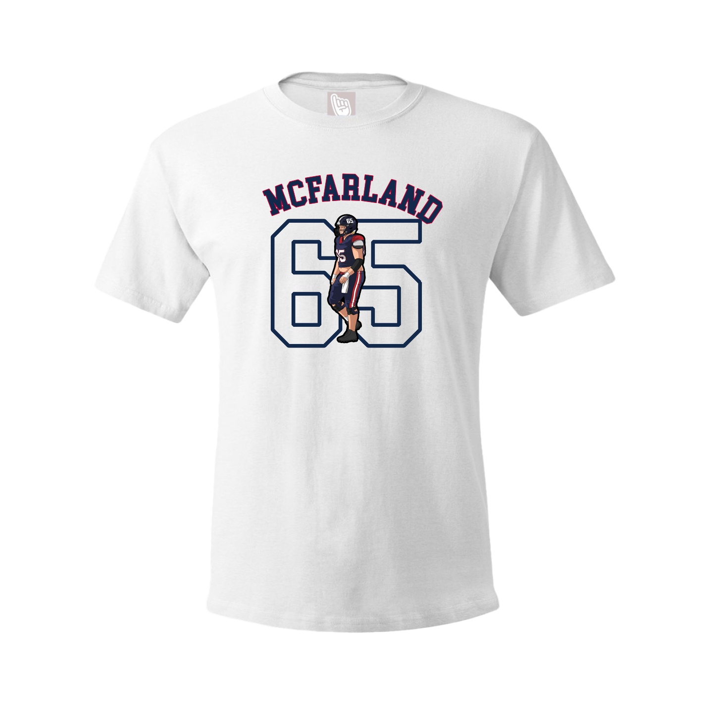Tee — Shirsey Arch in White