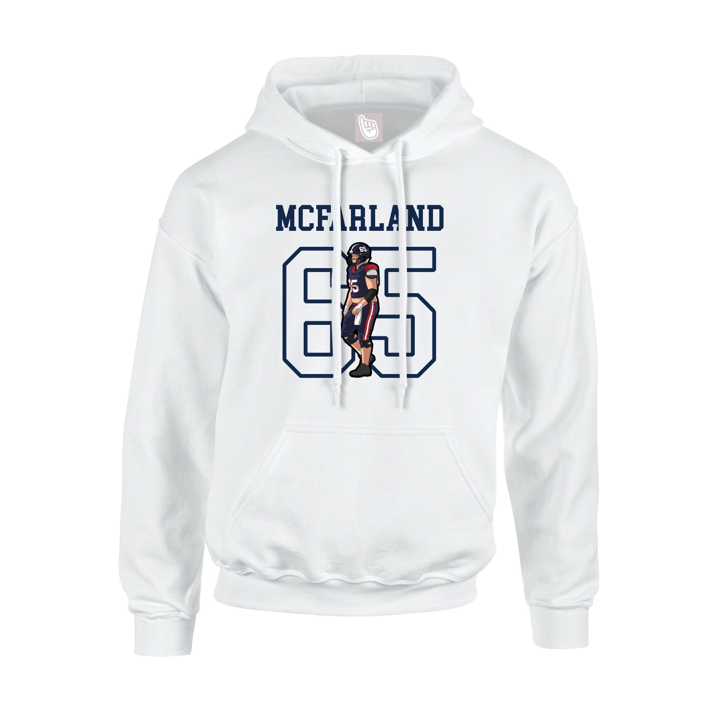 Youth Hoodie — Shirsey in White