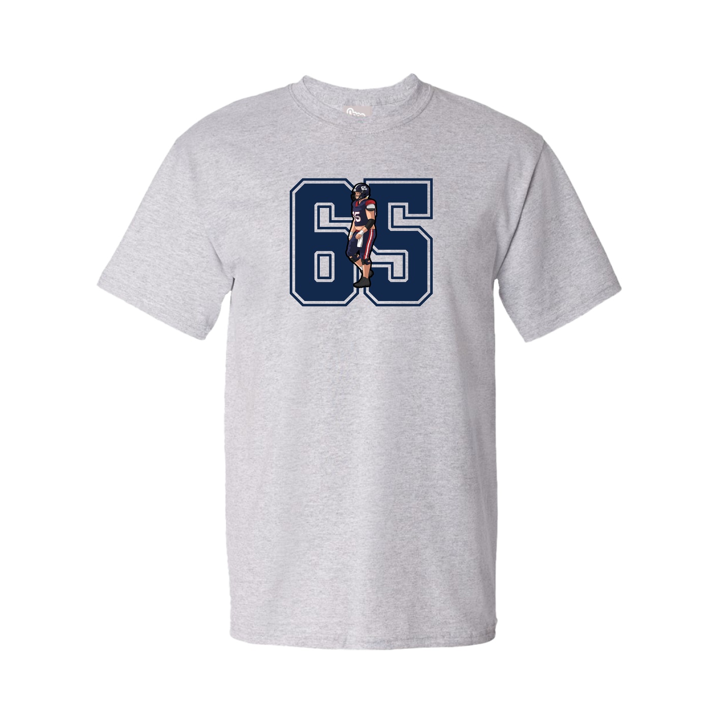 Tee — Number in Grey