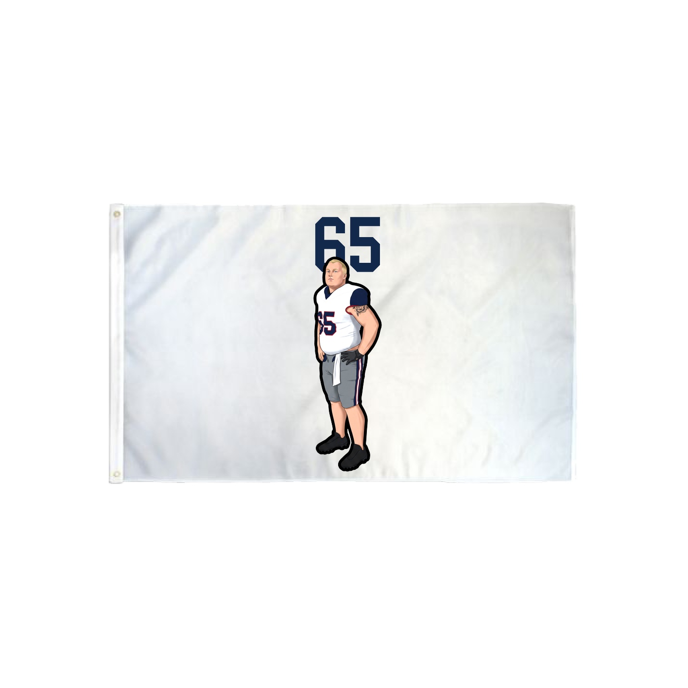 3x5 Flag — Number Top in Classic