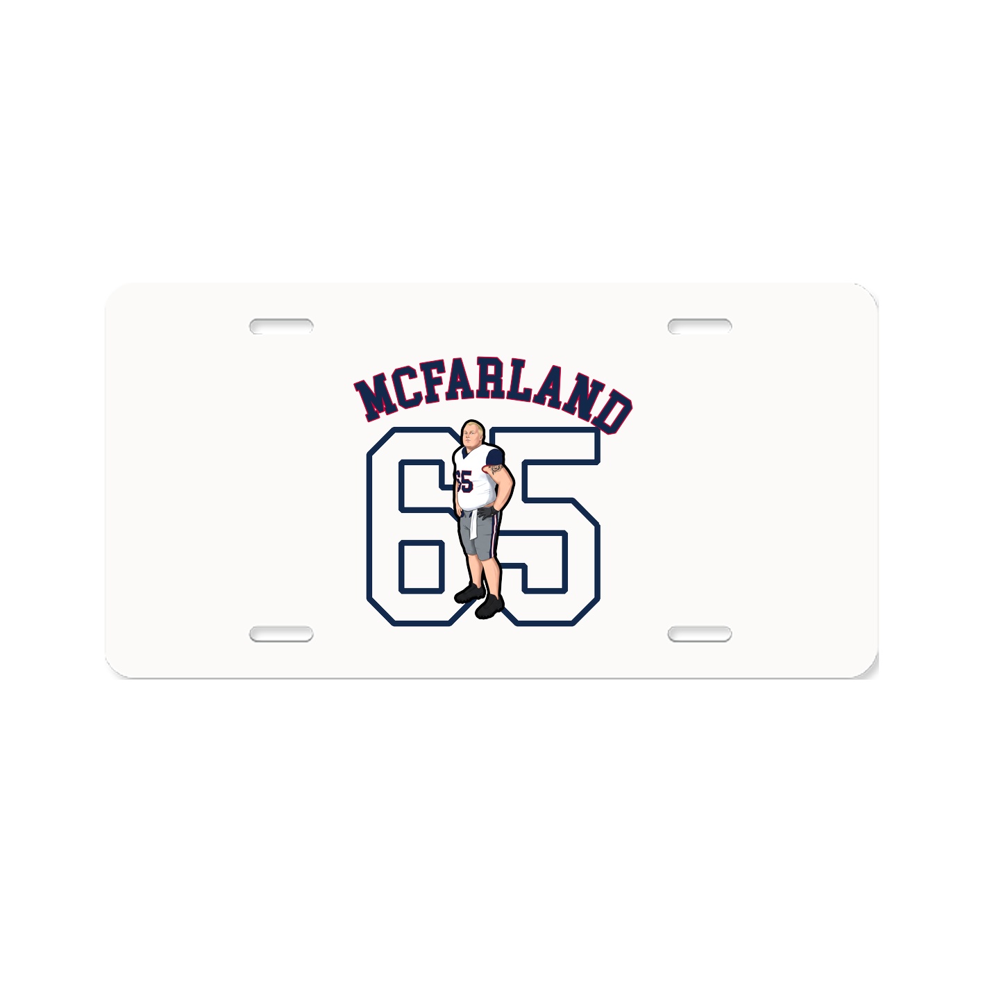 License Plate — Shirsey Arch in Classic