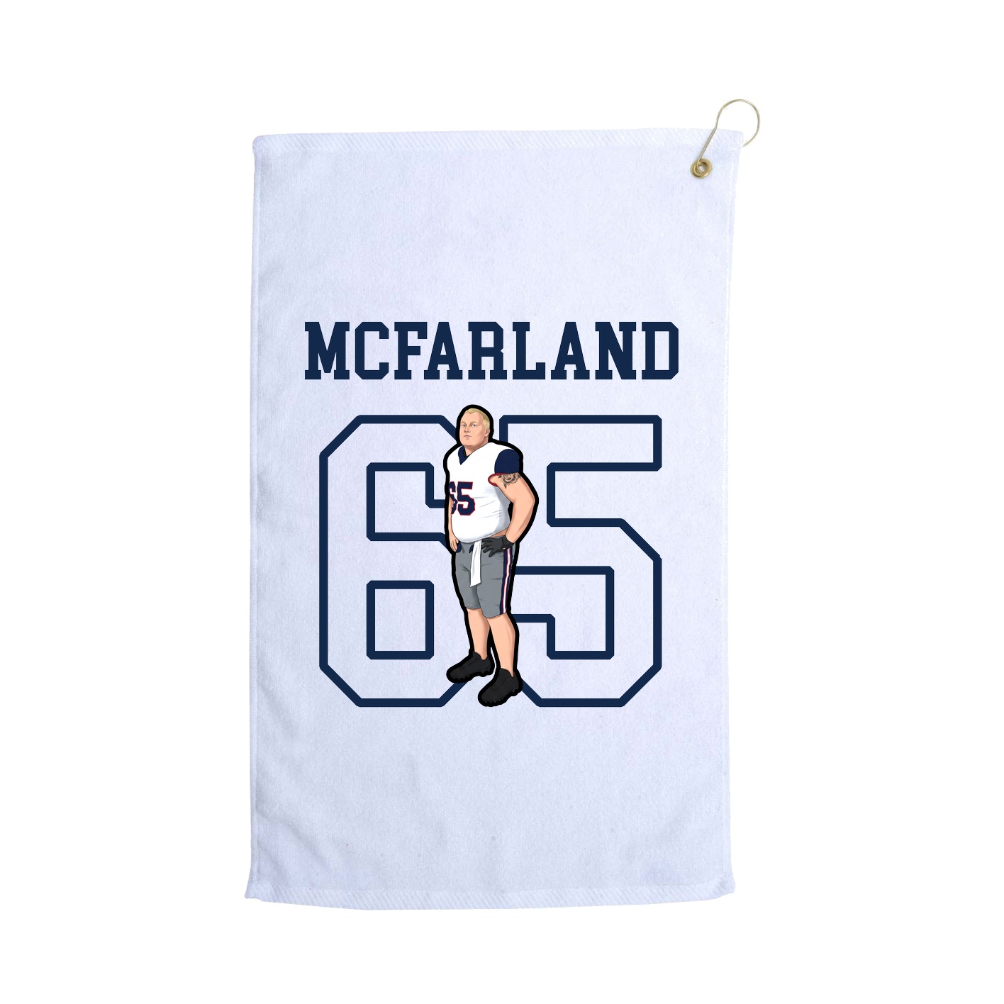 Terry Velour Golf Towel