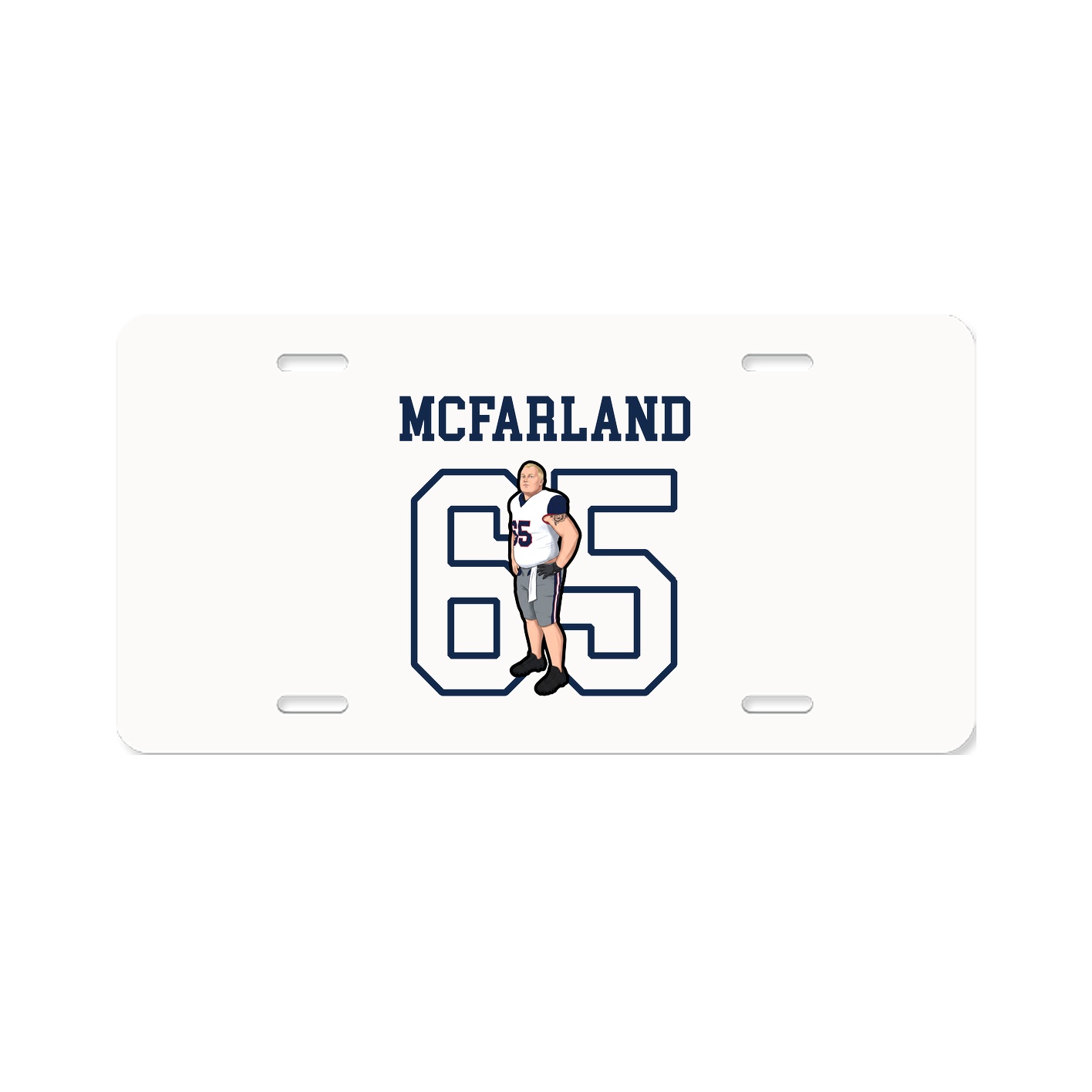 License Plate — Shirsey in Classic