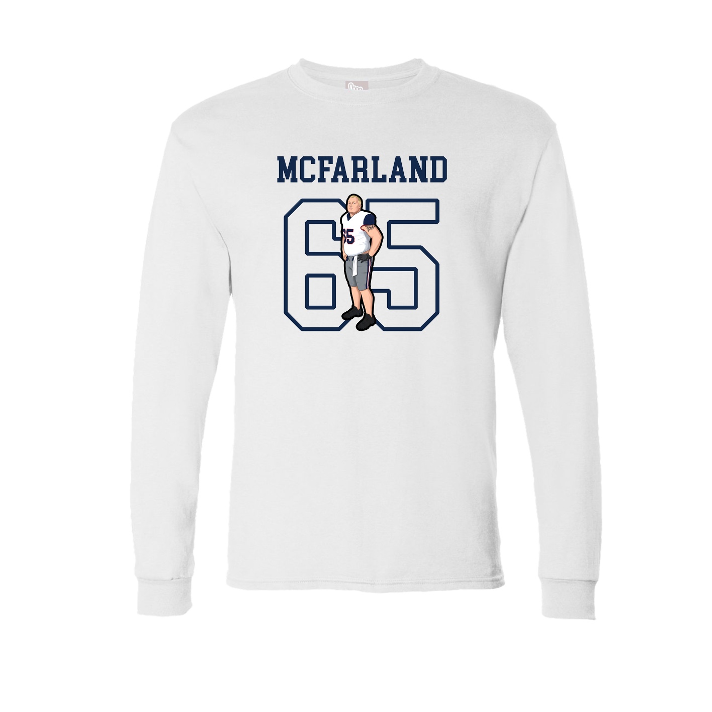 Long Sleeve Tee — Shirsey in White