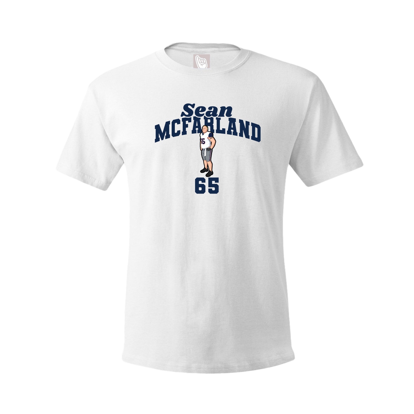 Tee — Signature Arch in White