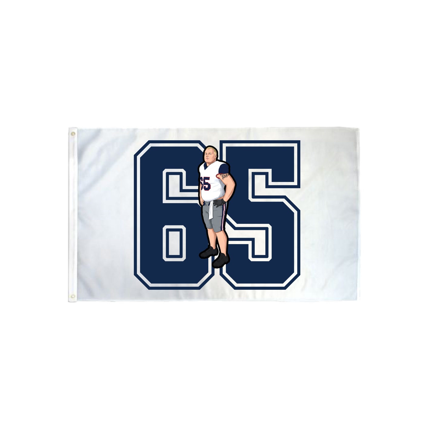 3x5 Flag — Number in Classic