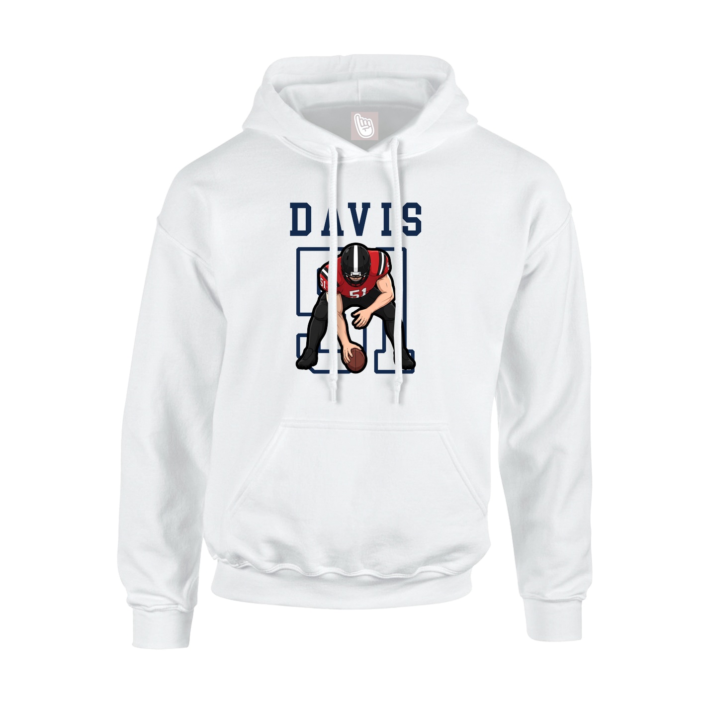 Youth Hoodie — Shirsey in White