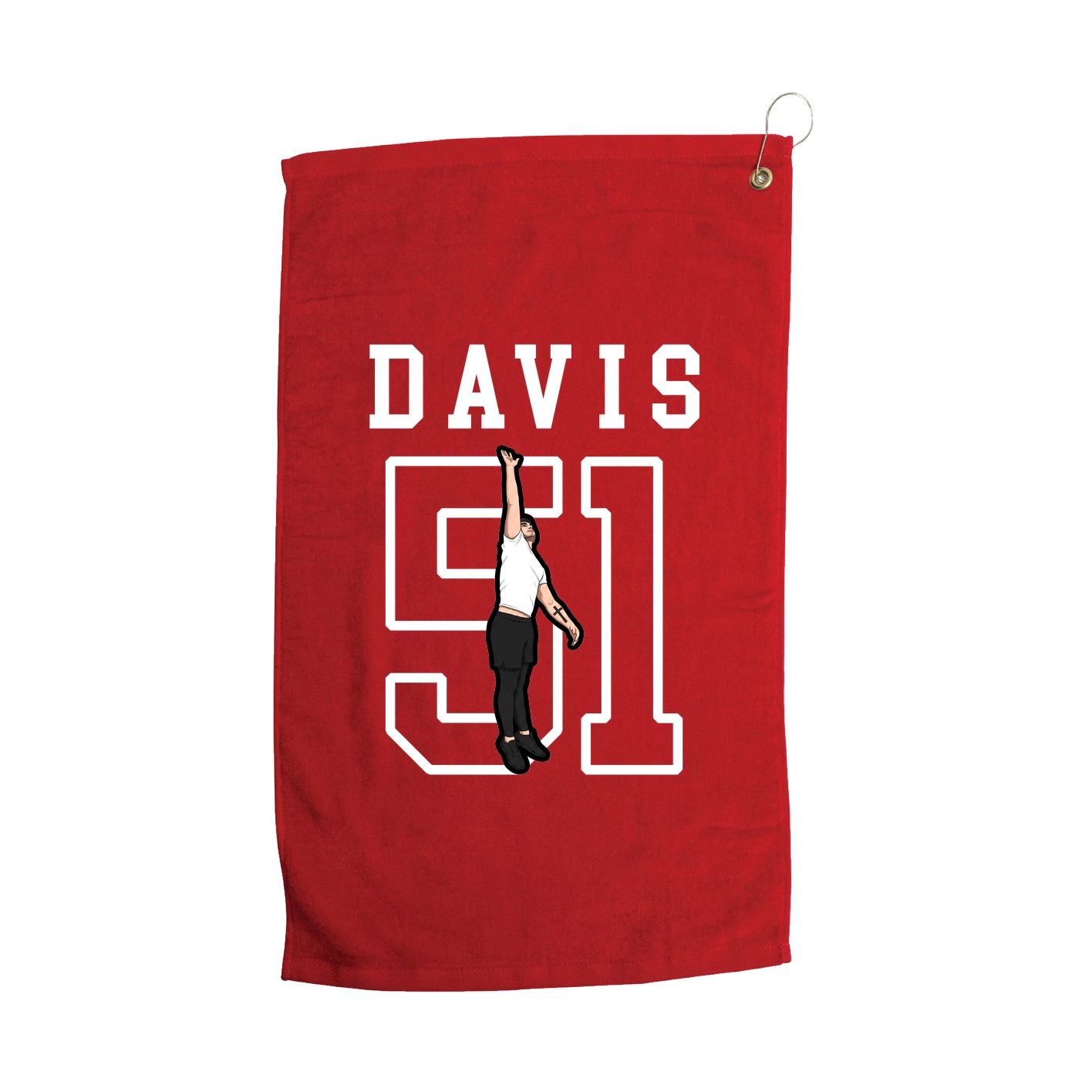 Golf Towel — Shirsey in Red