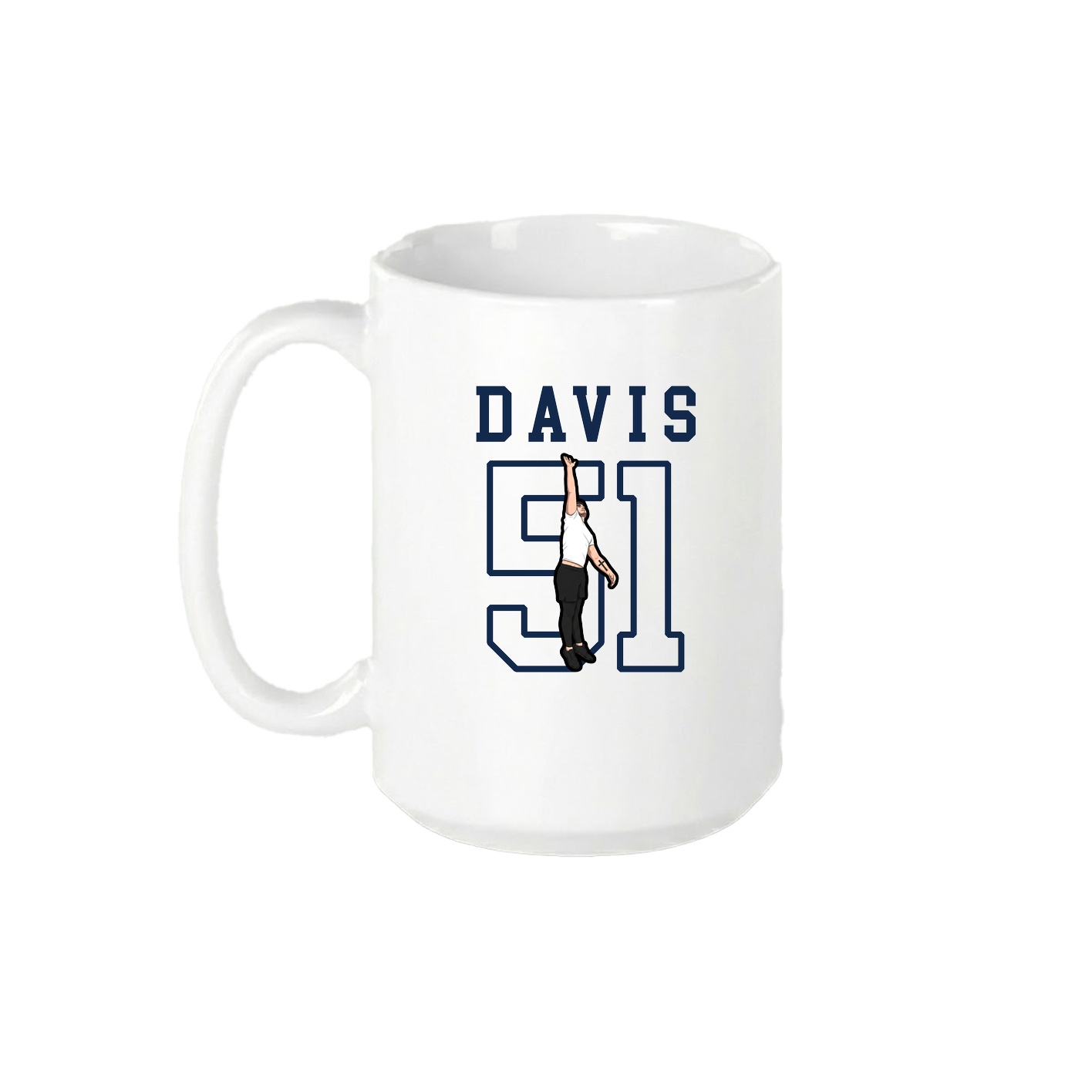 15oz Coffee Mug — Shirsey in White