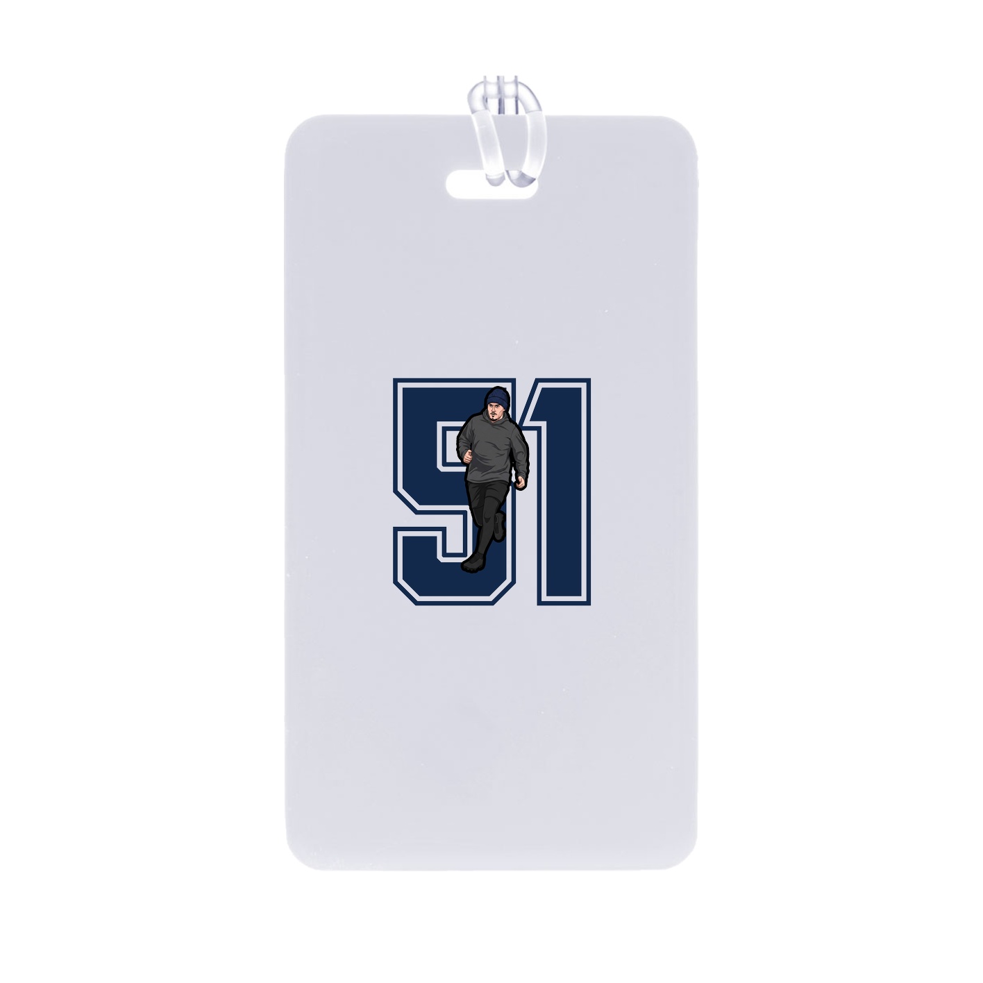Bag Tag — Number in Classic