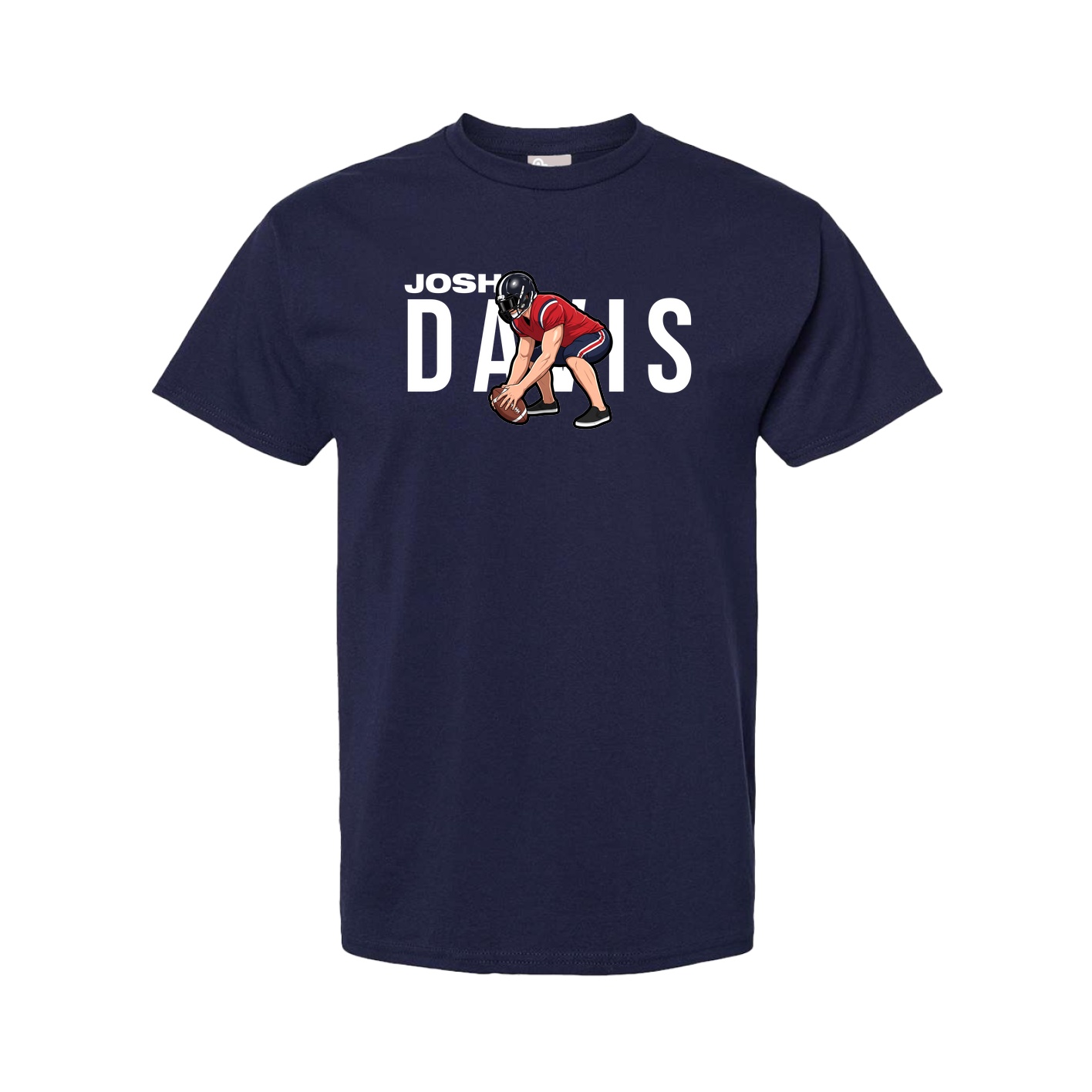 Tee — Player Name in Navy
