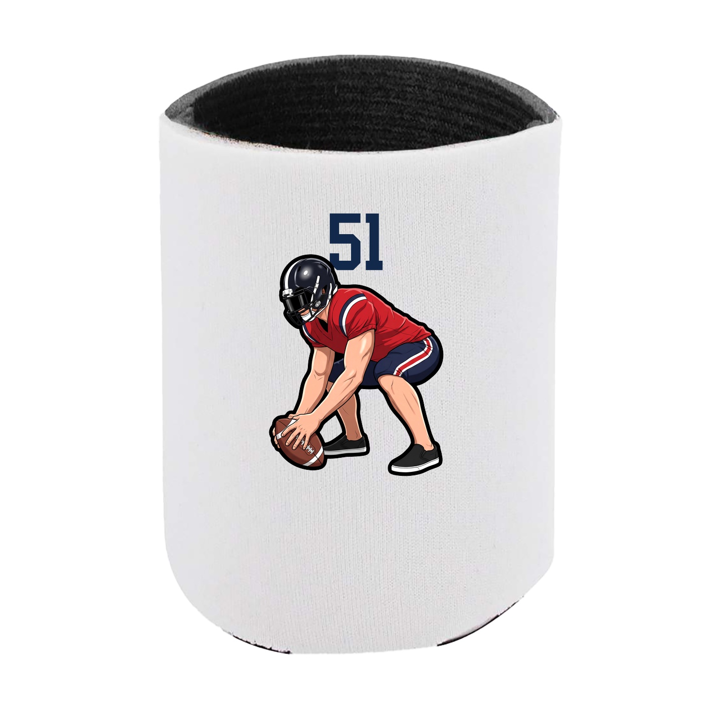 Can Holder — Number Top in White