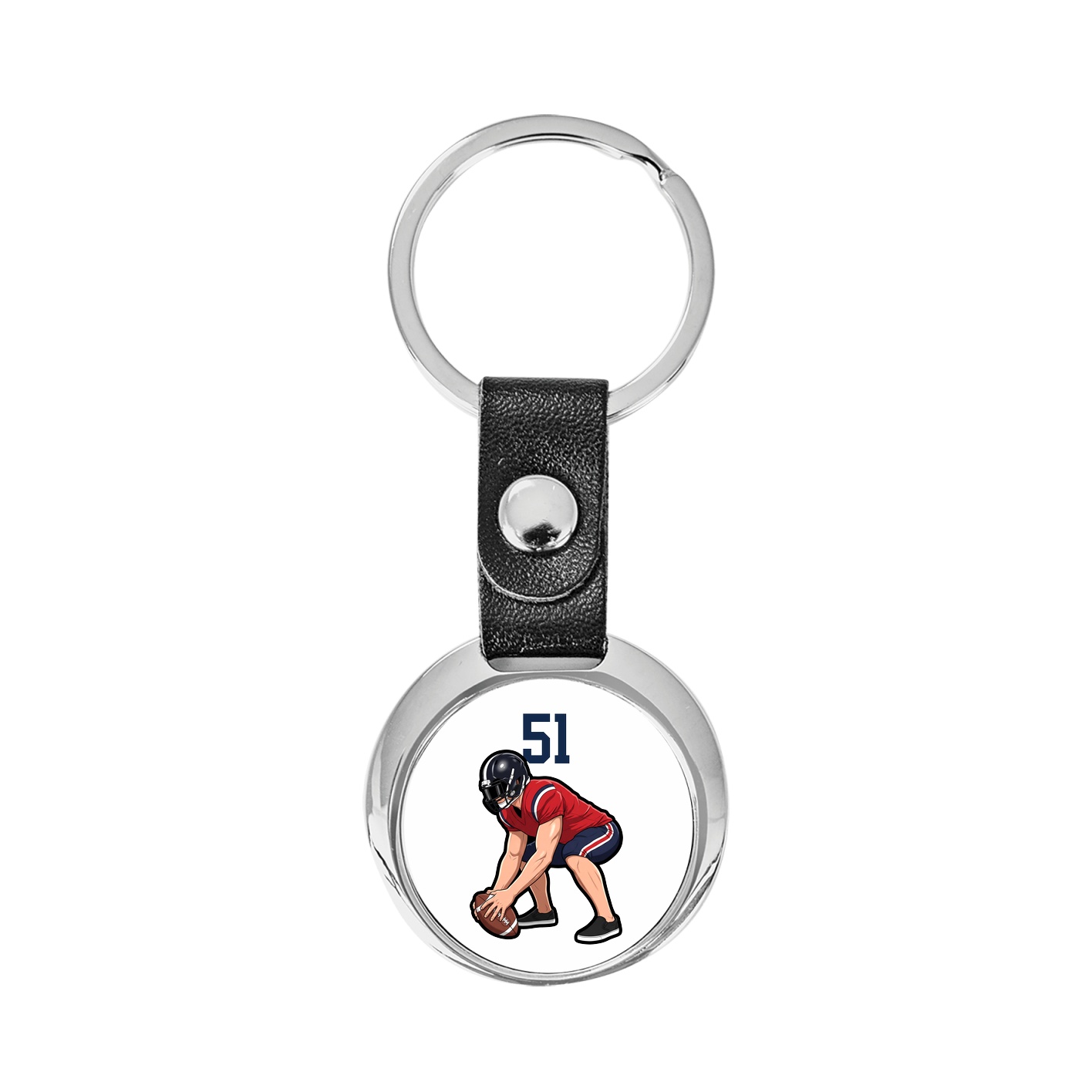 Key Chain — Number Top in Classic