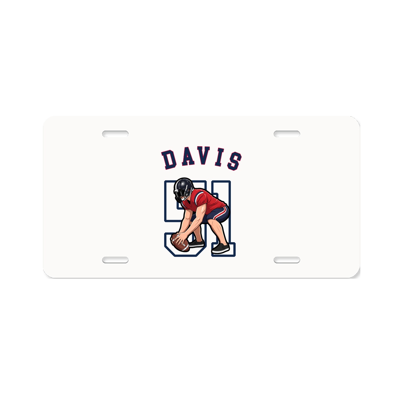 License Plate — Shirsey Arch in Classic