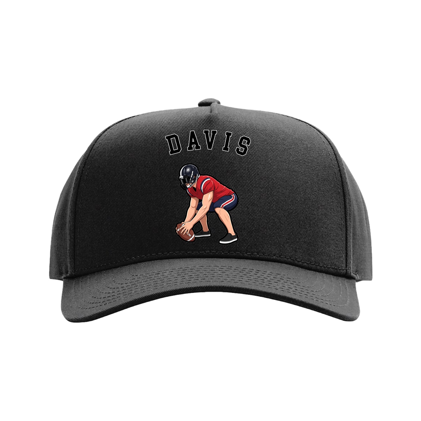 Full Fabric Five-Panel Champ Cap