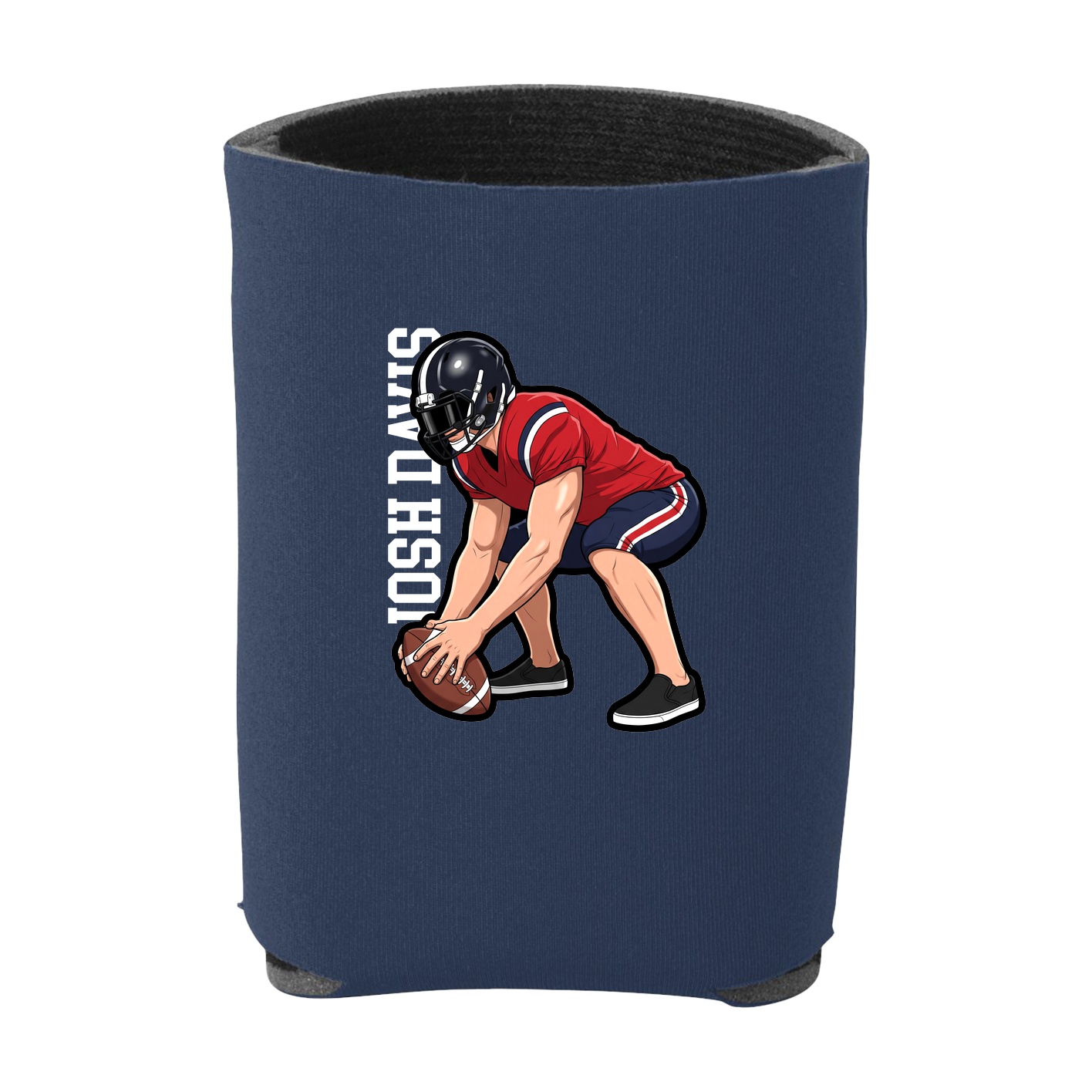 Can Holder — Name Vertical in Navy