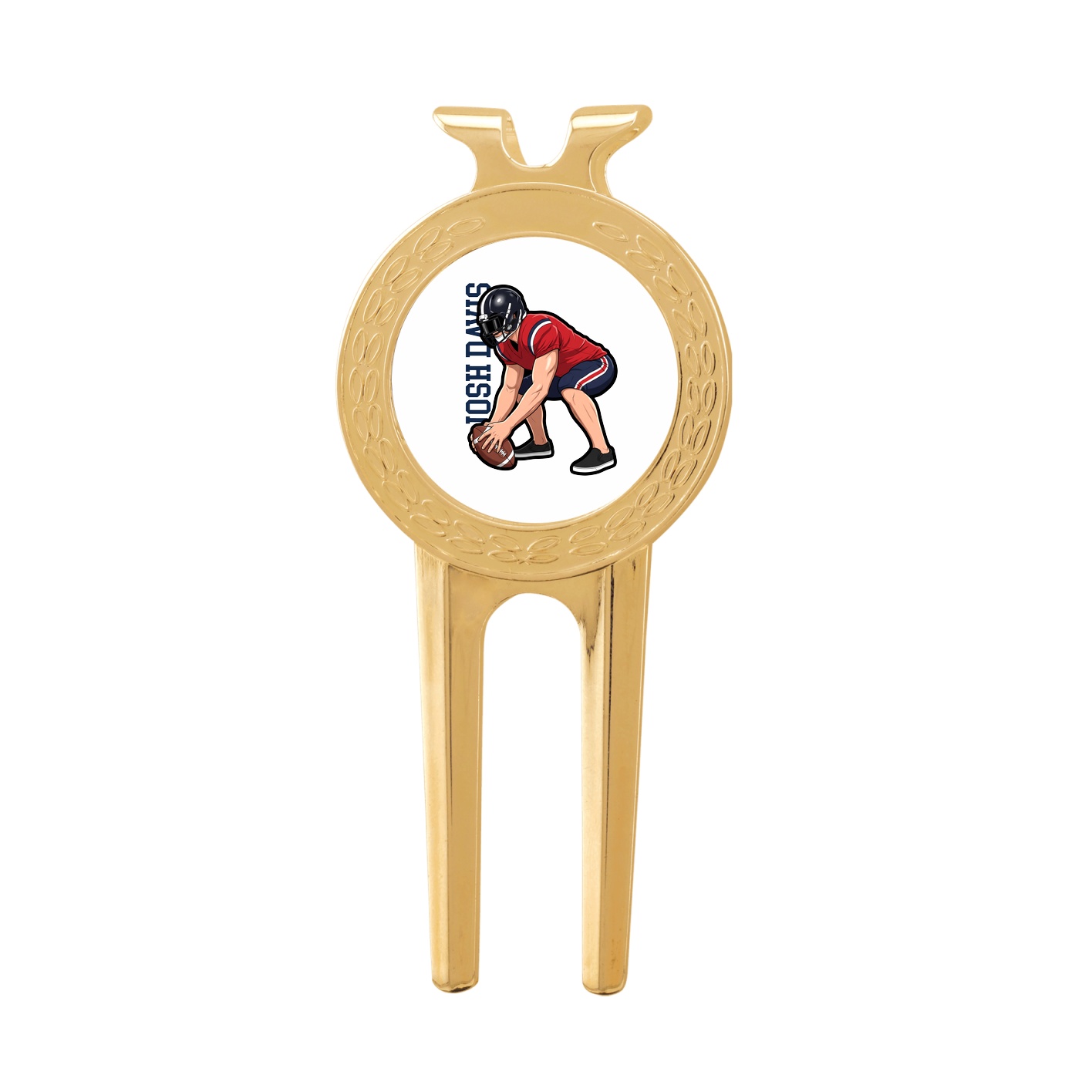 Divot Tool with Ball Marker — Name Vertical in Classic