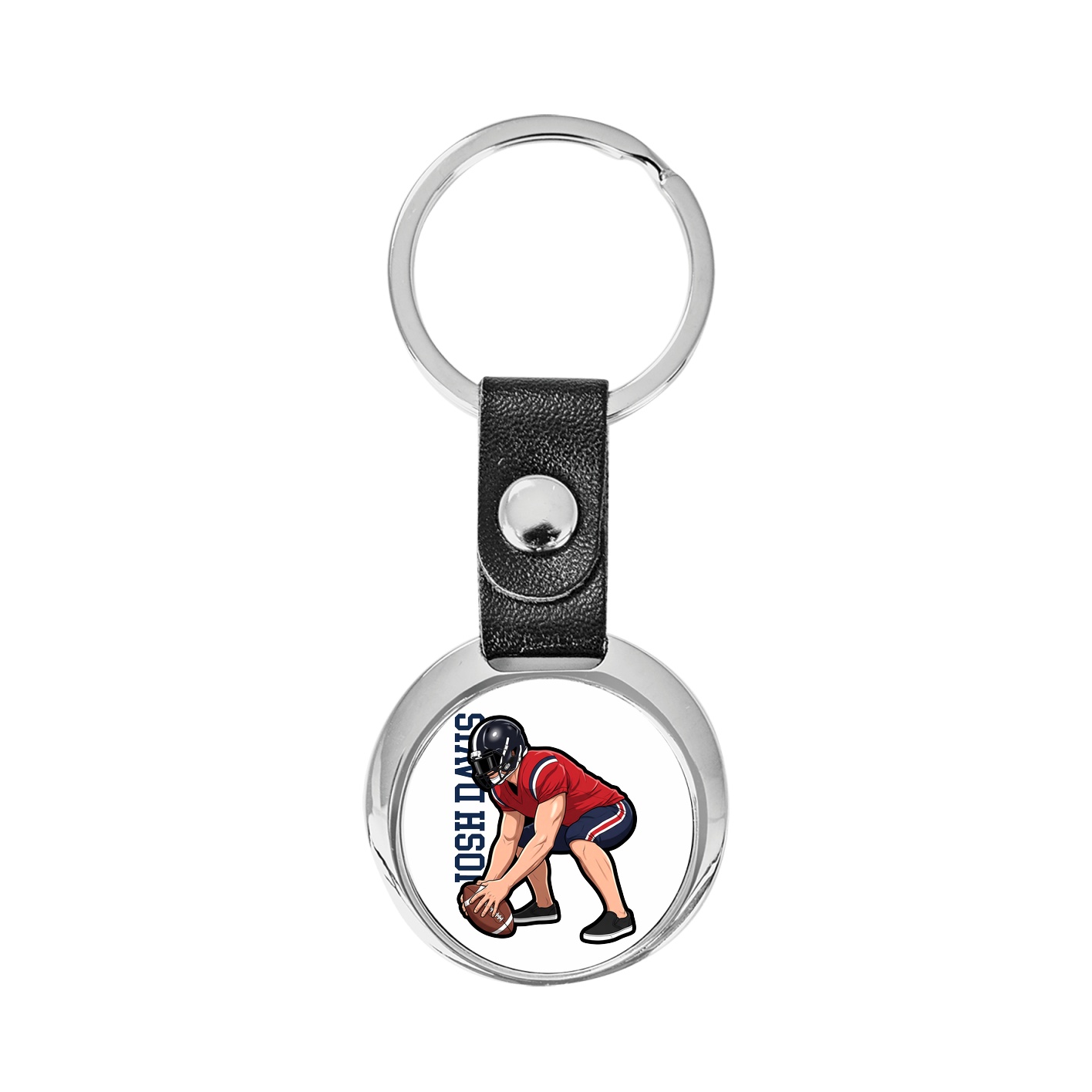 Key Chain — Name Vertical in Classic