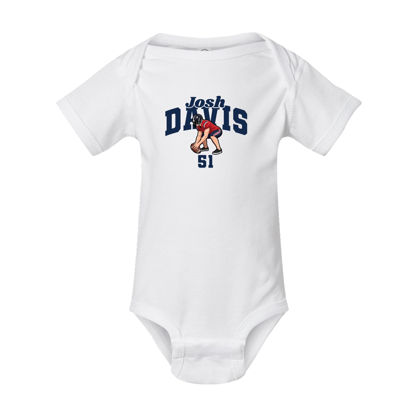 Baby Onesie — Signature Arch in White