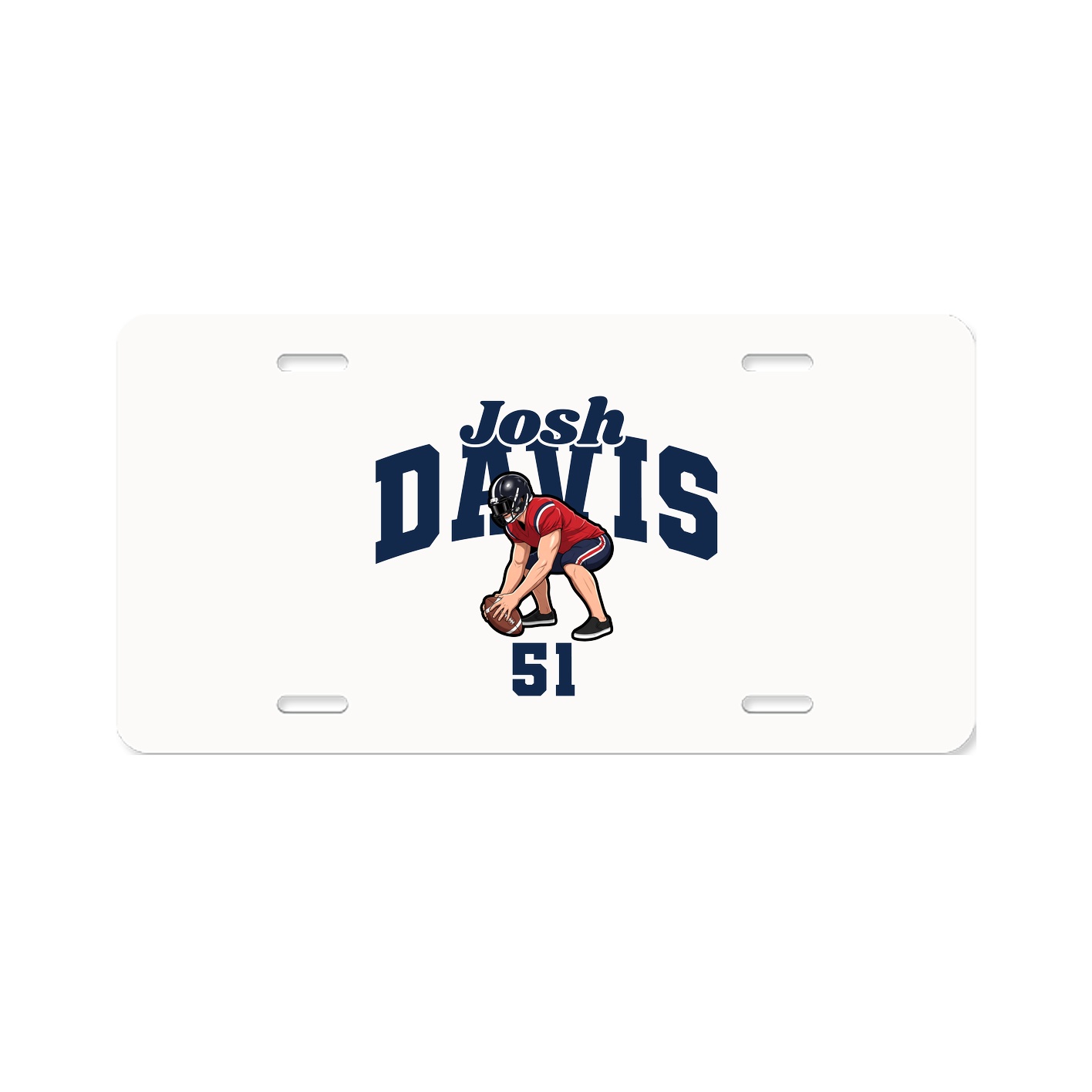License Plate — Signature Arch in Classic