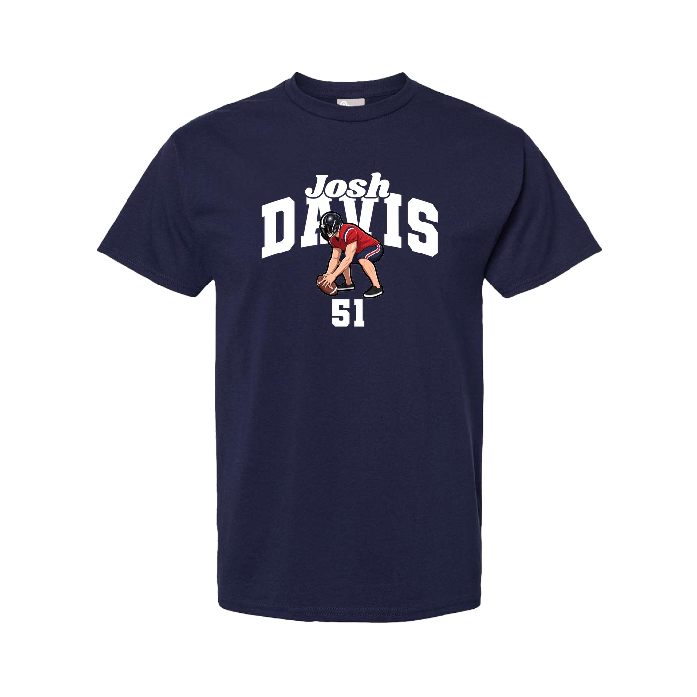 Youth Tee — Signature Arch in Navy
