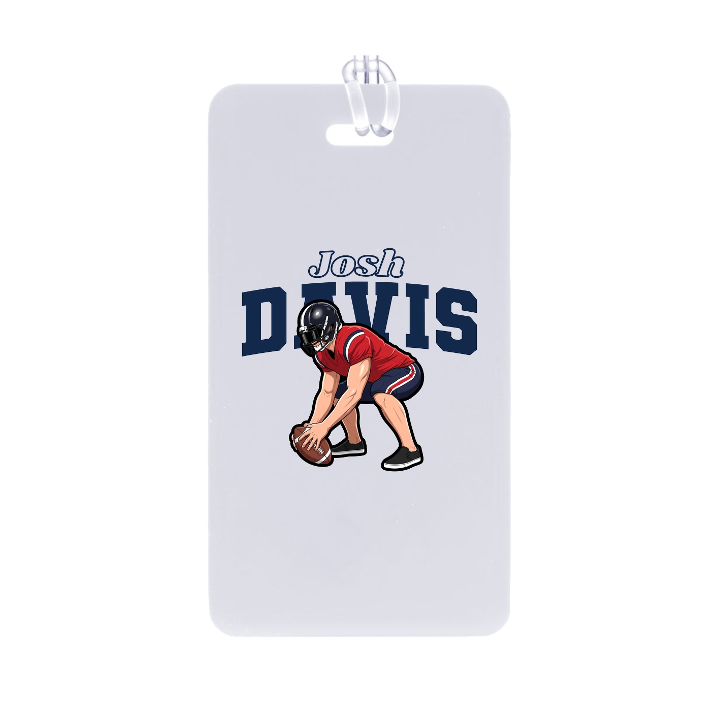 Bag Tag — Name Arch in Classic