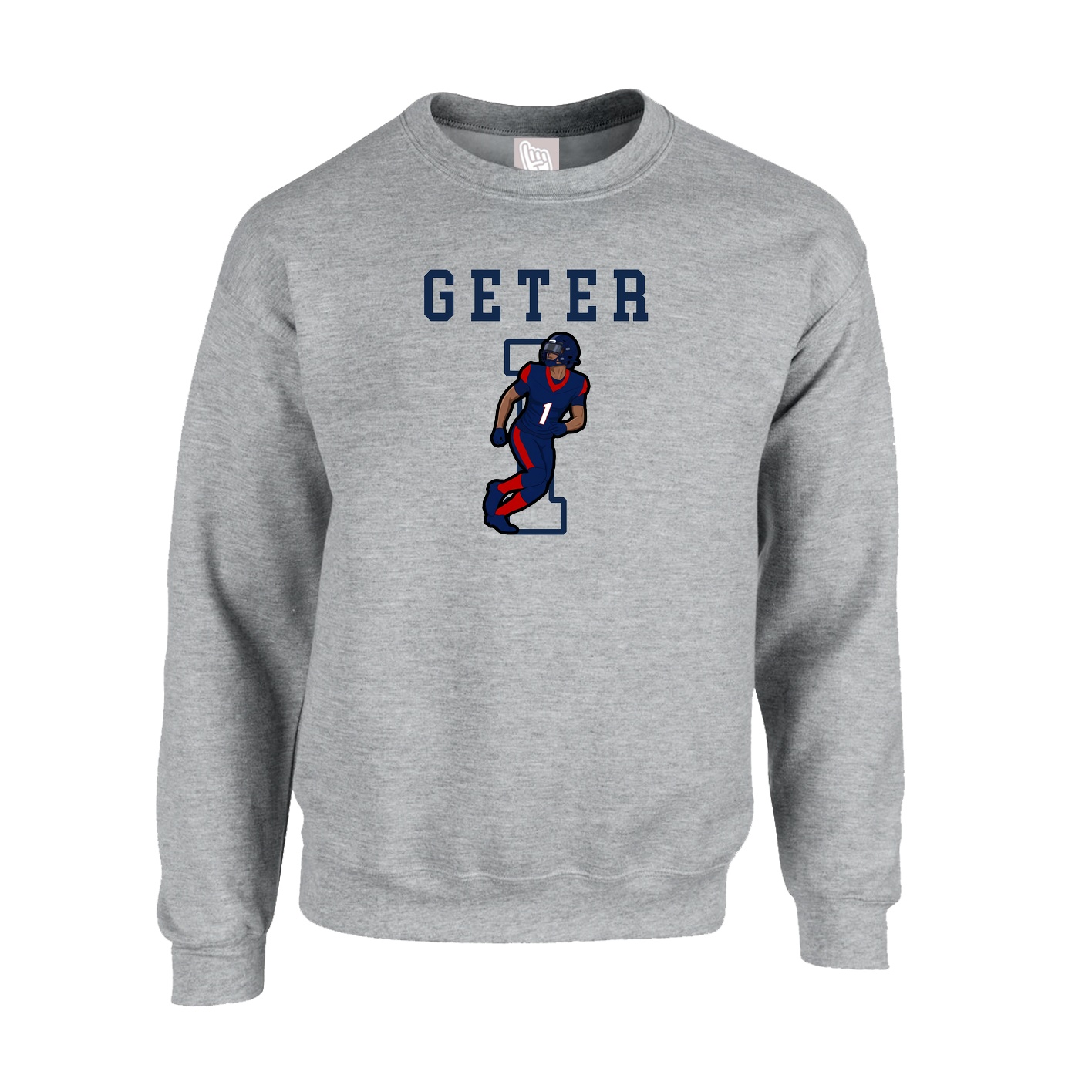 Fleece Crew — Shirsey in Grey