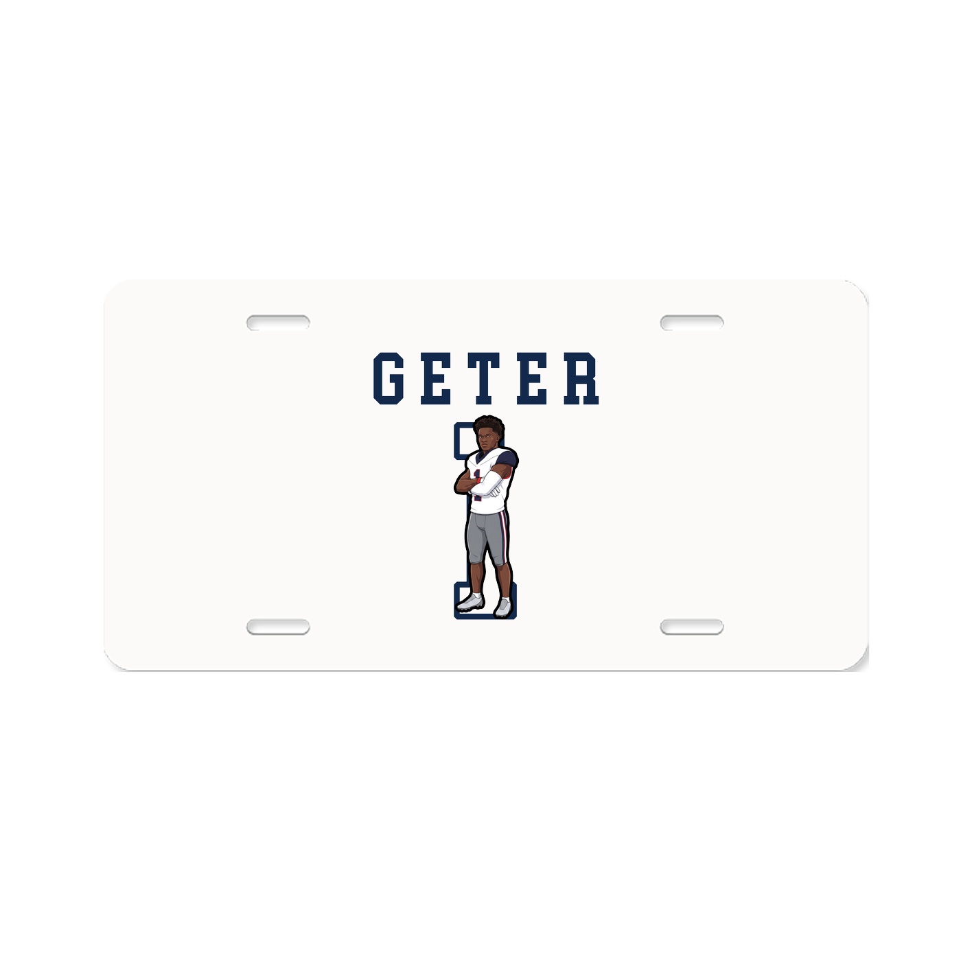 License Plate — Shirsey in Classic