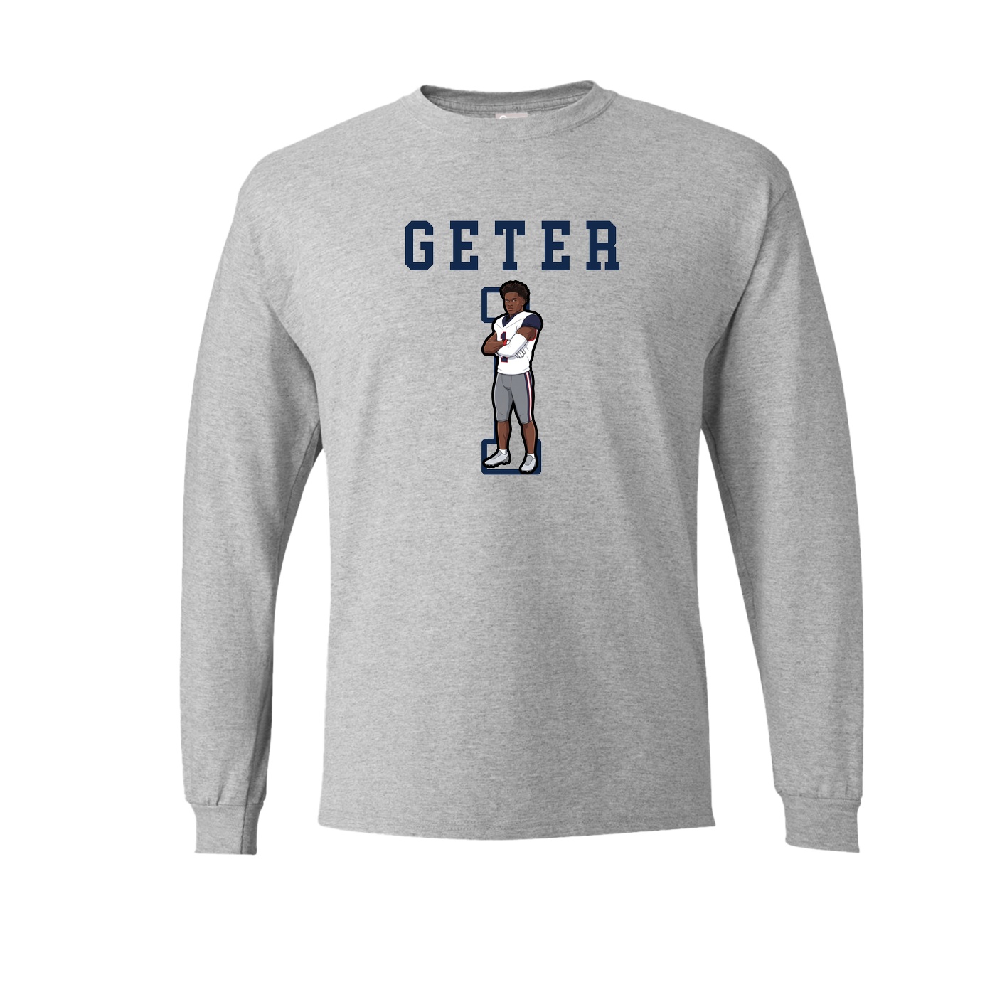 Long Sleeve Tee — Shirsey in Grey
