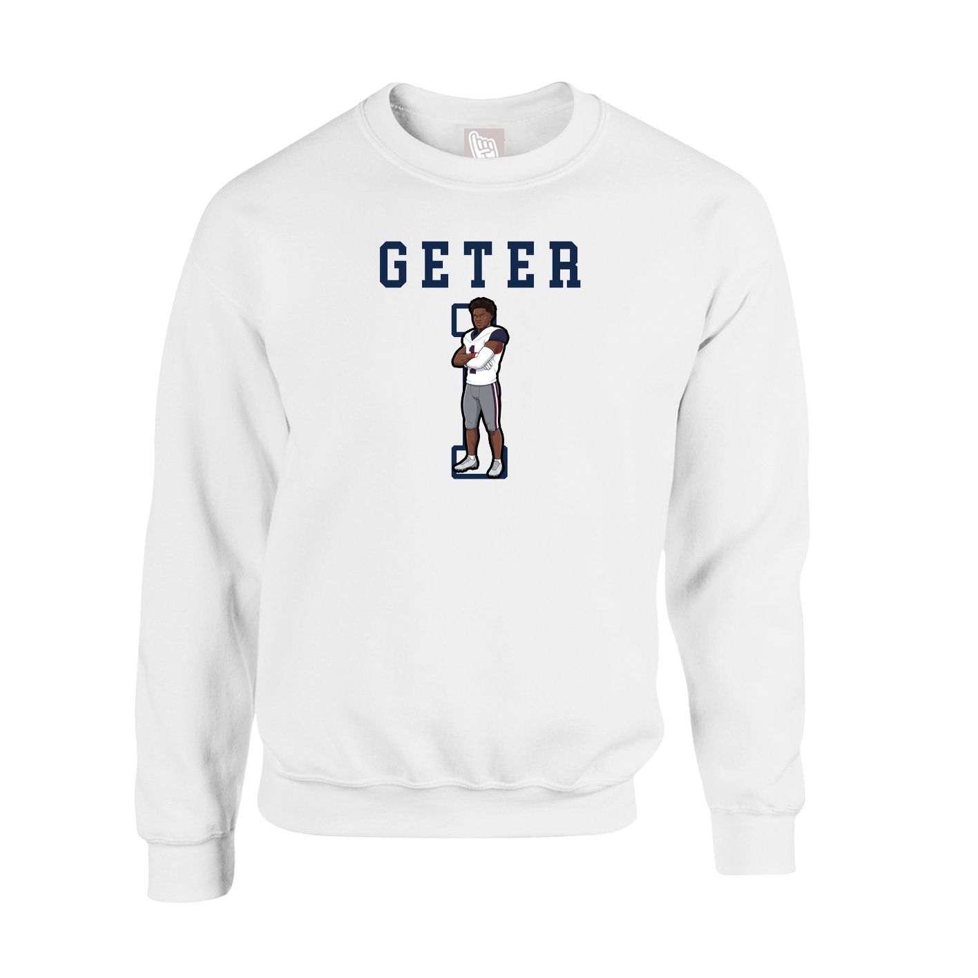 Fleece Crew — Shirsey in White